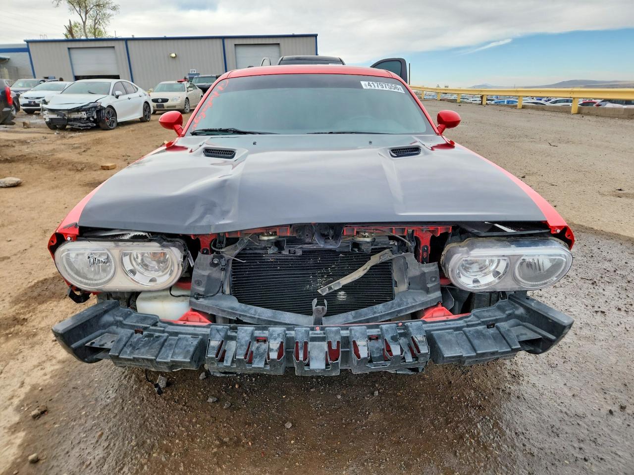 2014 Dodge Challenger R Red vin: 2C3CDYBT8EH186370