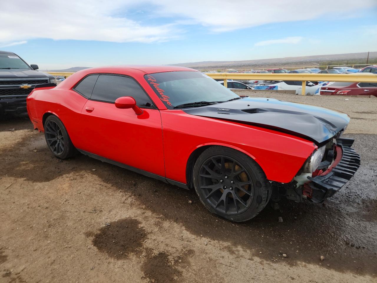 2014 Dodge Challenger R Red vin: 2C3CDYBT8EH186370