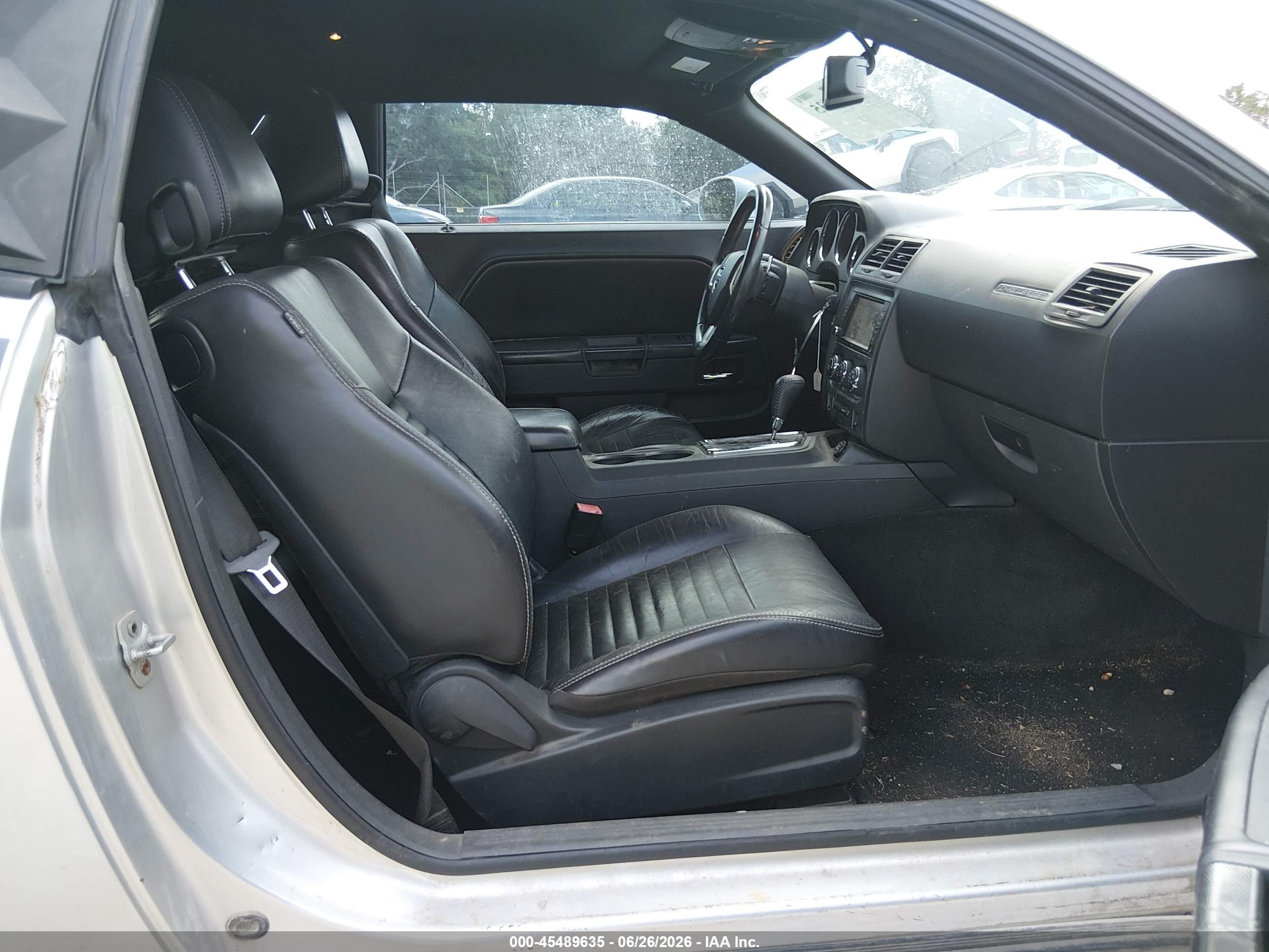 2012 Dodge Challenger R/t Silver vin: 2C3CDYBT9CH150023