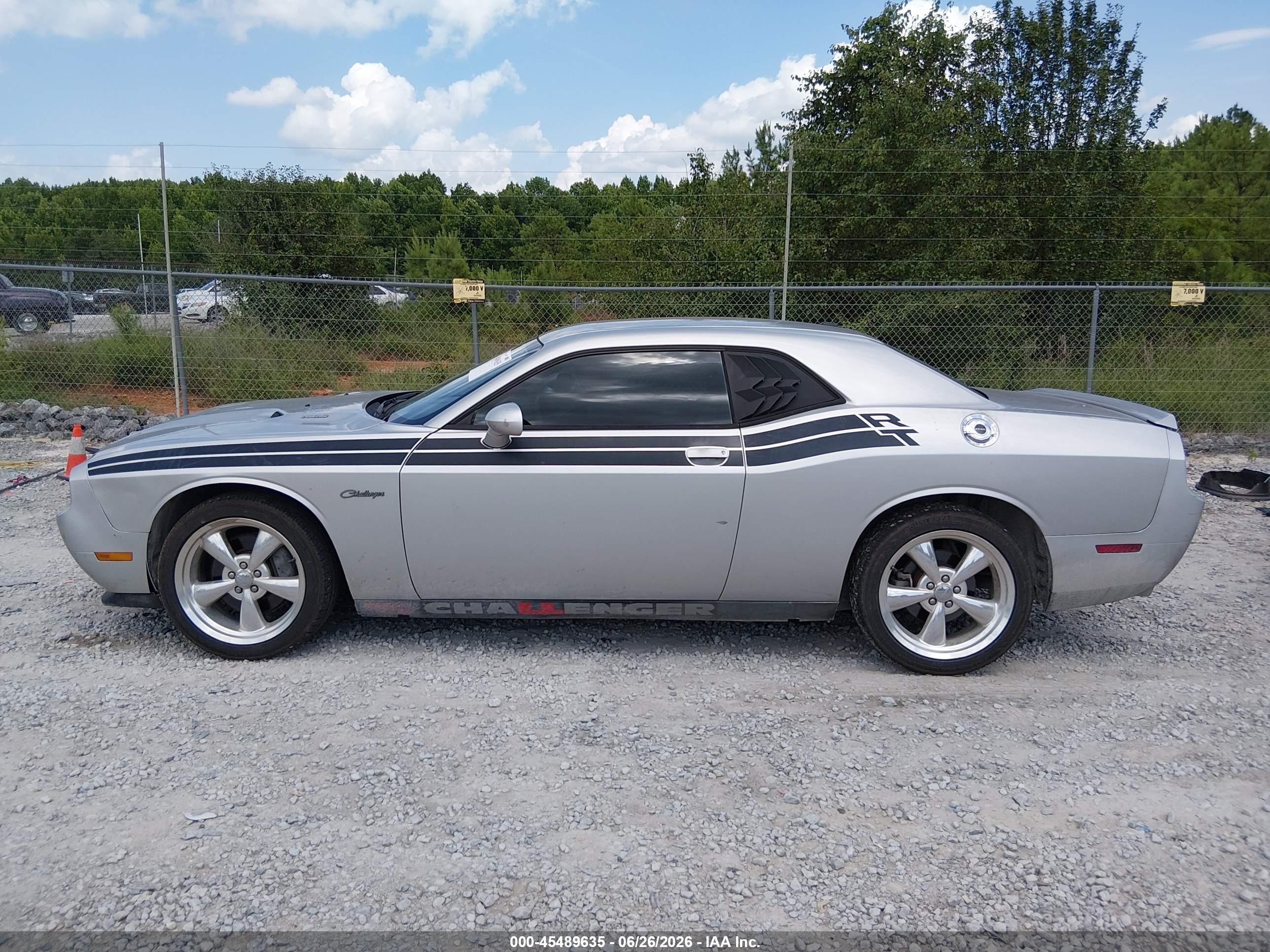 2012 Dodge Challenger R/t Silver vin: 2C3CDYBT9CH150023