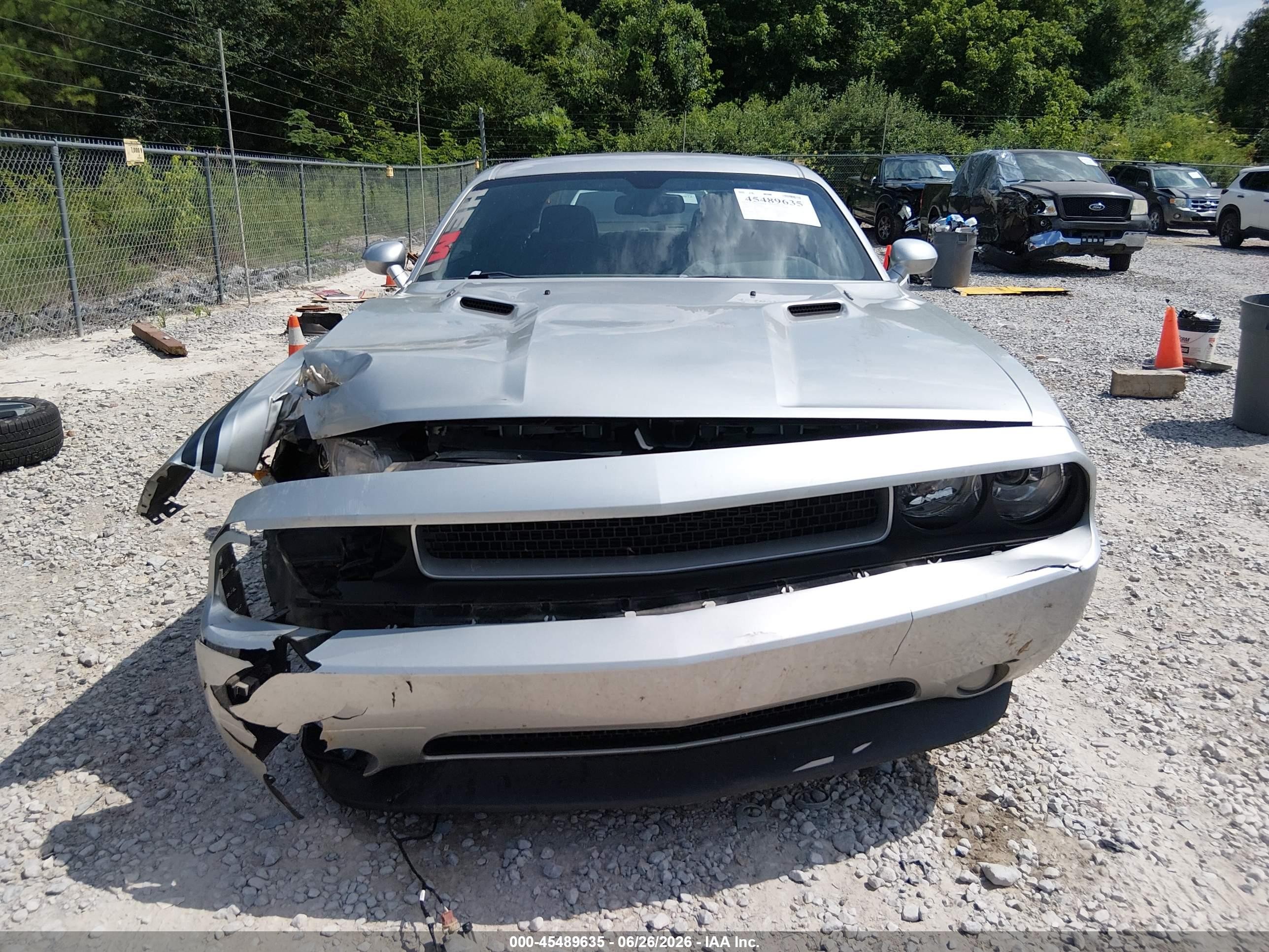 2012 Dodge Challenger R/t Silver vin: 2C3CDYBT9CH150023