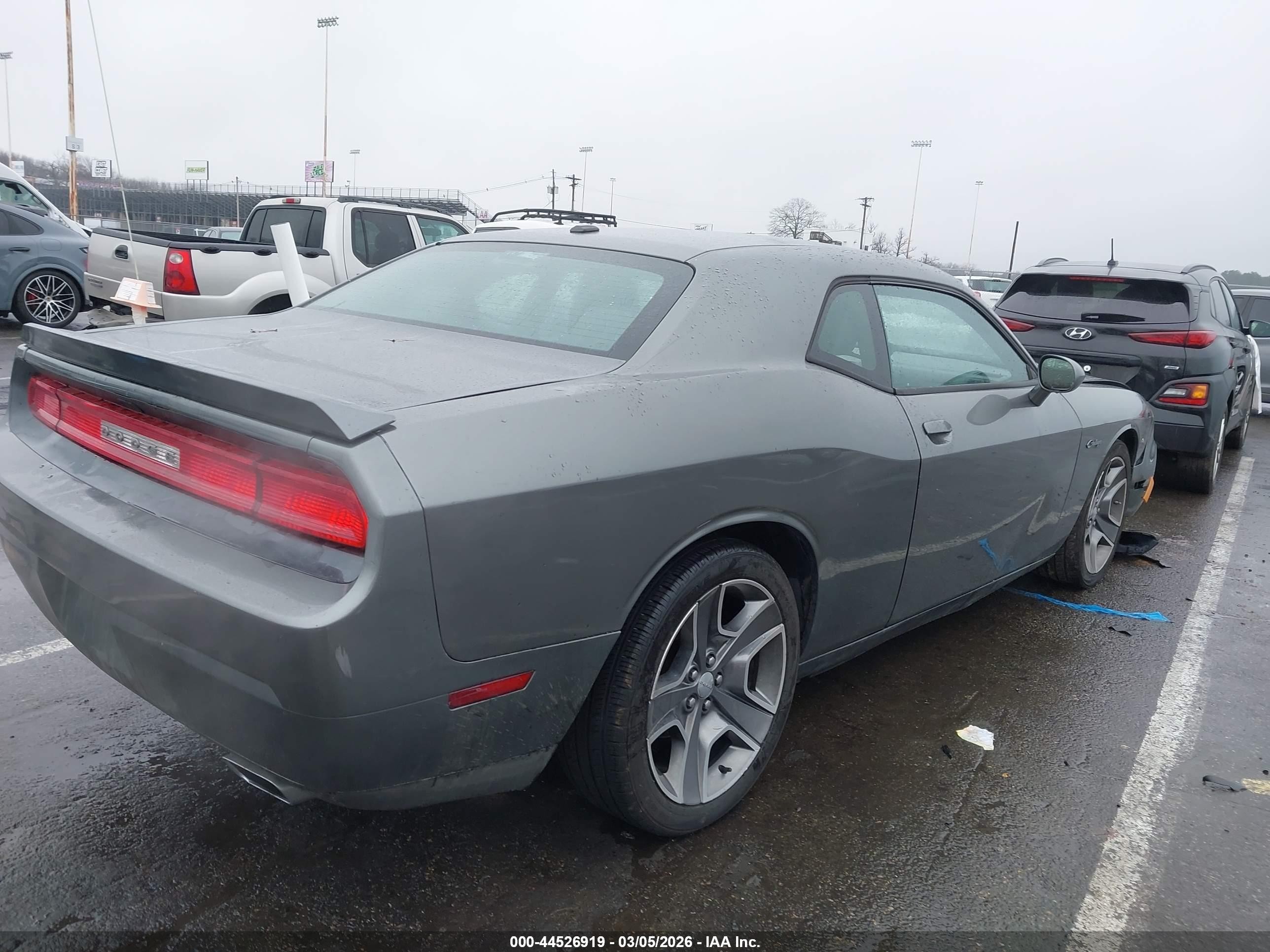 2012 Dodge Challenger R/t Gray vin: 2C3CDYBT9CH220460