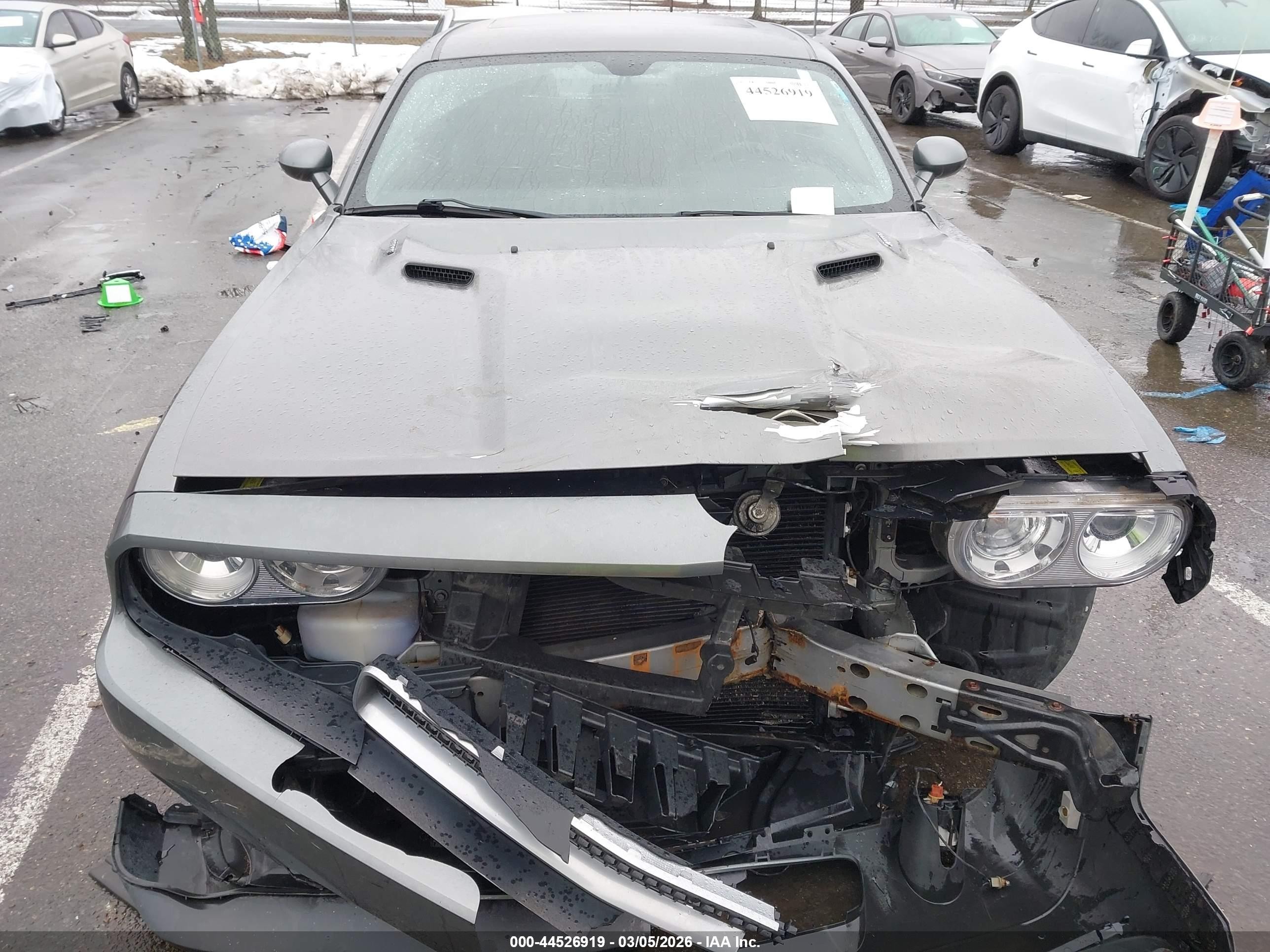 2012 Dodge Challenger R/t Gray vin: 2C3CDYBT9CH220460