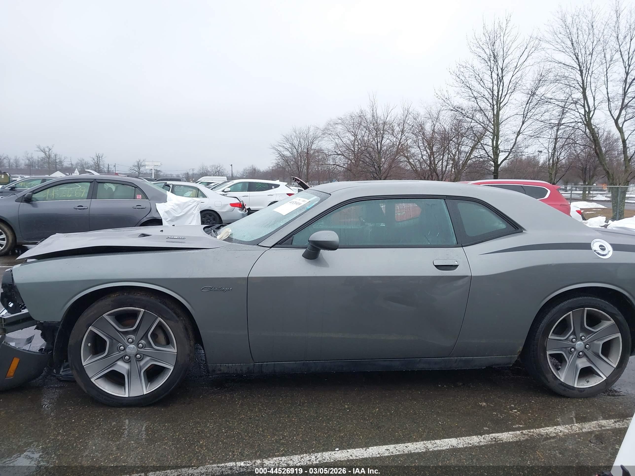 2012 Dodge Challenger R/t Gray vin: 2C3CDYBT9CH220460