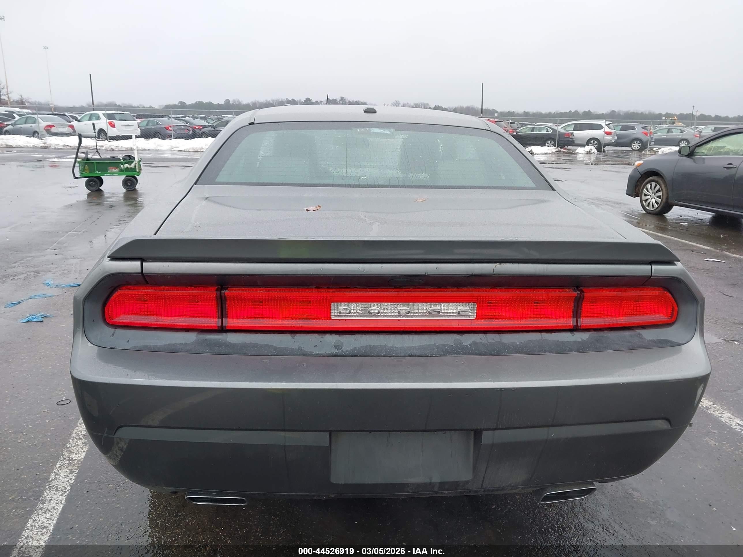 2012 Dodge Challenger R/t Gray vin: 2C3CDYBT9CH220460