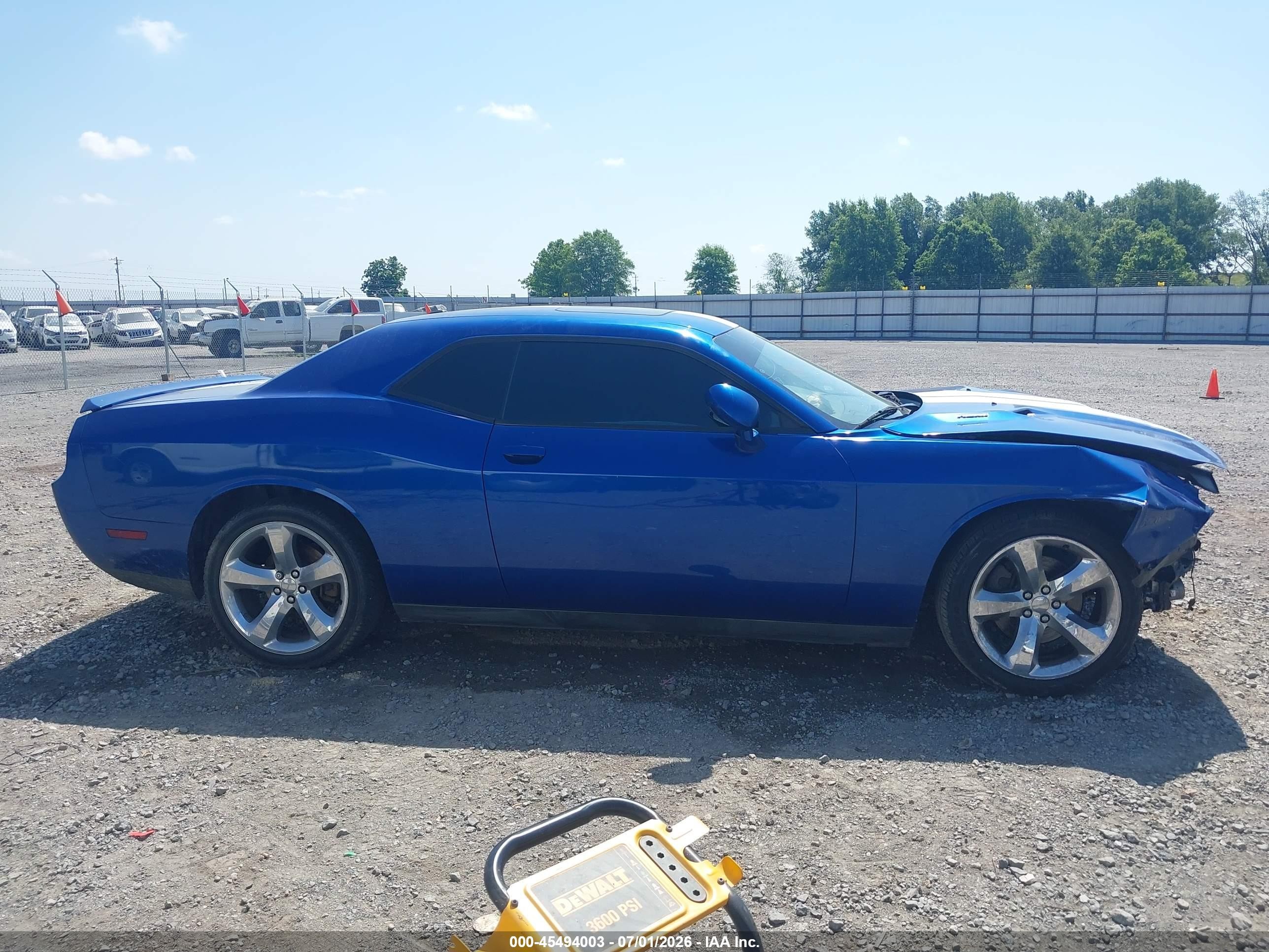 2012 Dodge Challenger R/t Синий vin: 2C3CDYBT9CH254690