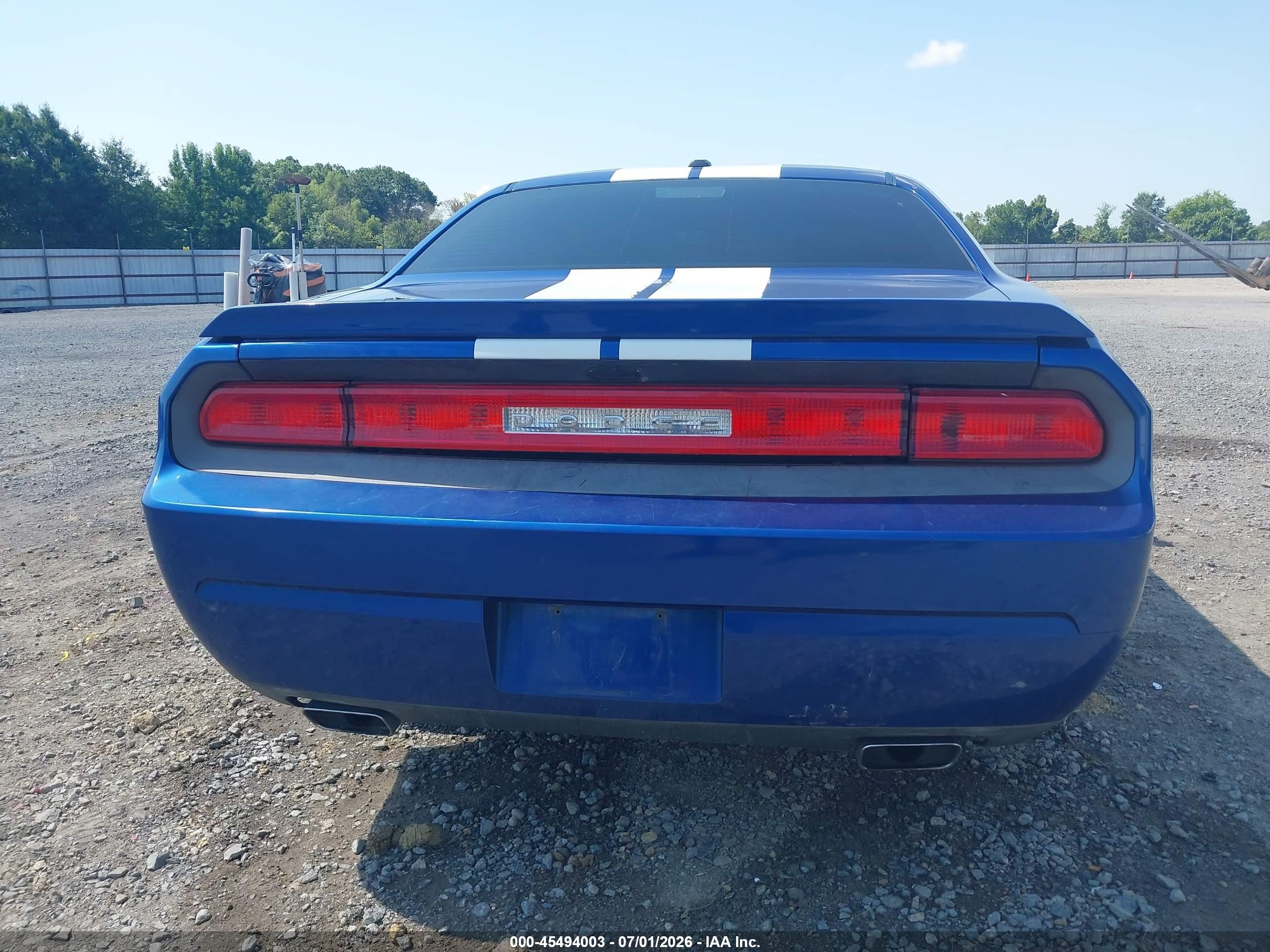 2012 Dodge Challenger R/t Синий vin: 2C3CDYBT9CH254690