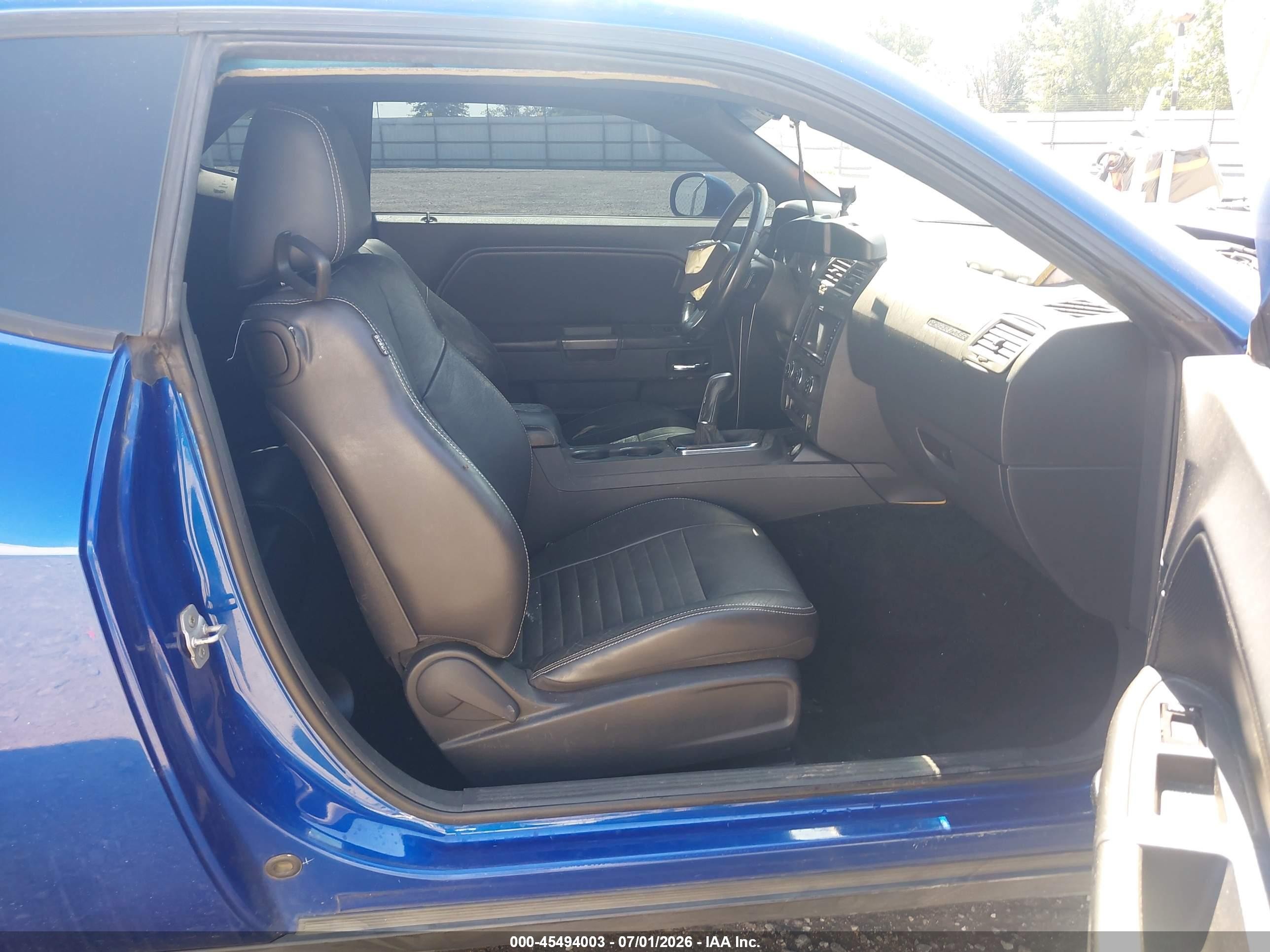 2012 Dodge Challenger R/t Синий vin: 2C3CDYBT9CH254690
