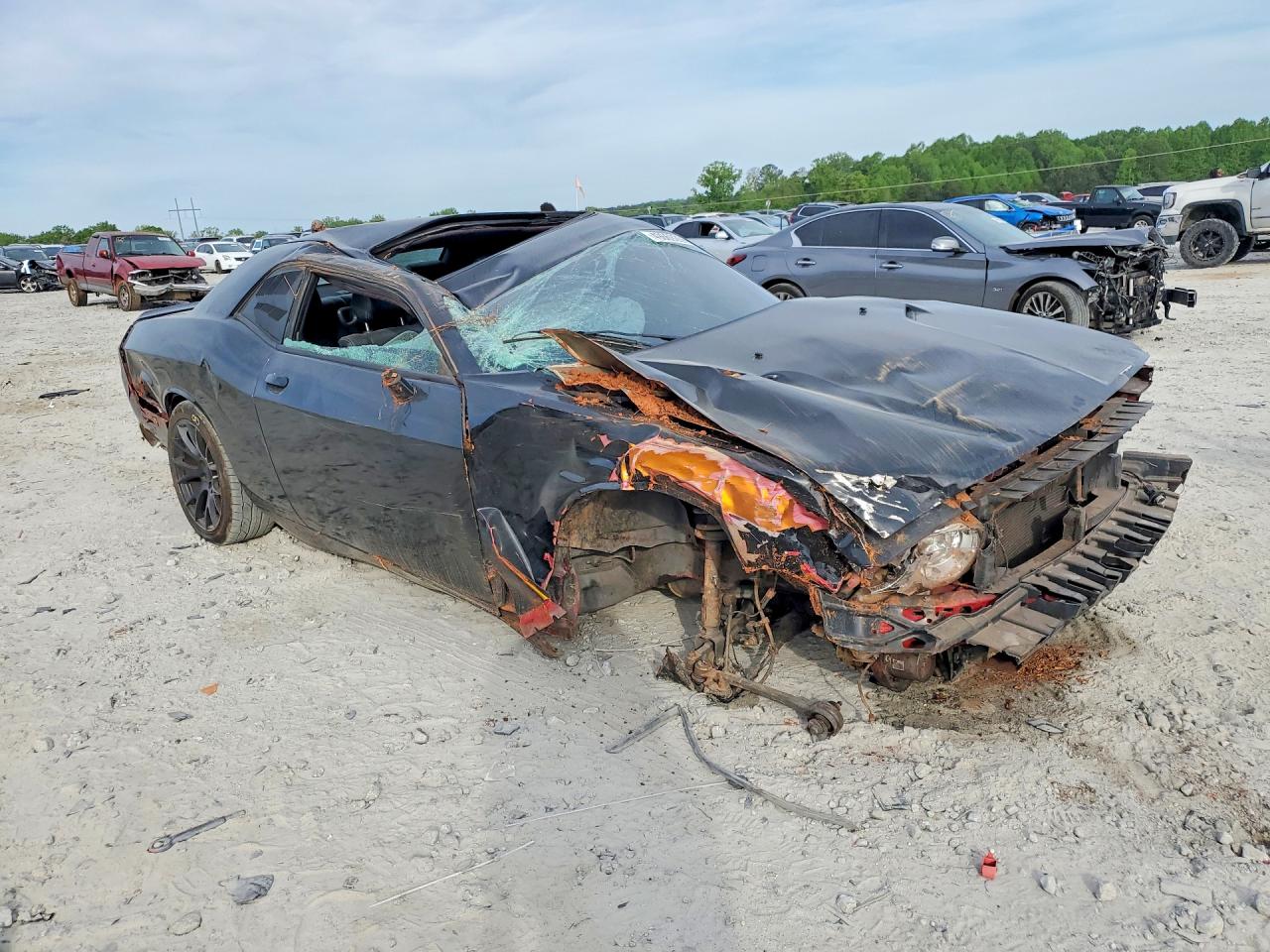 2012 Dodge Challenger R Black vin: 2C3CDYBT9CH281114