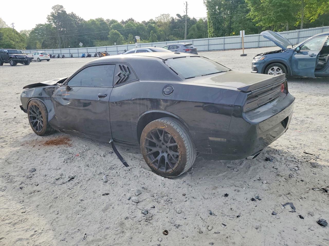 2012 Dodge Challenger R Black vin: 2C3CDYBT9CH281114