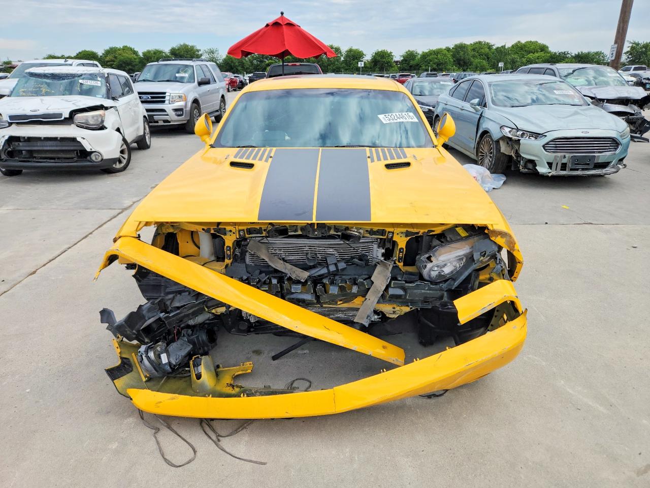 2012 Dodge Challenger R Yellow vin: 2C3CDYBT9CH315861