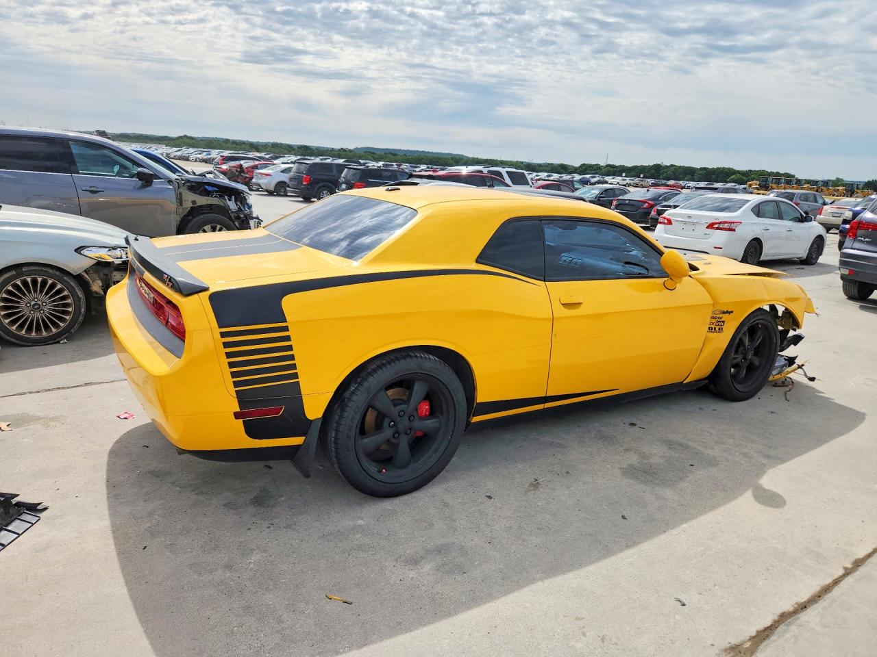 2012 Dodge Challenger R Yellow vin: 2C3CDYBT9CH315861