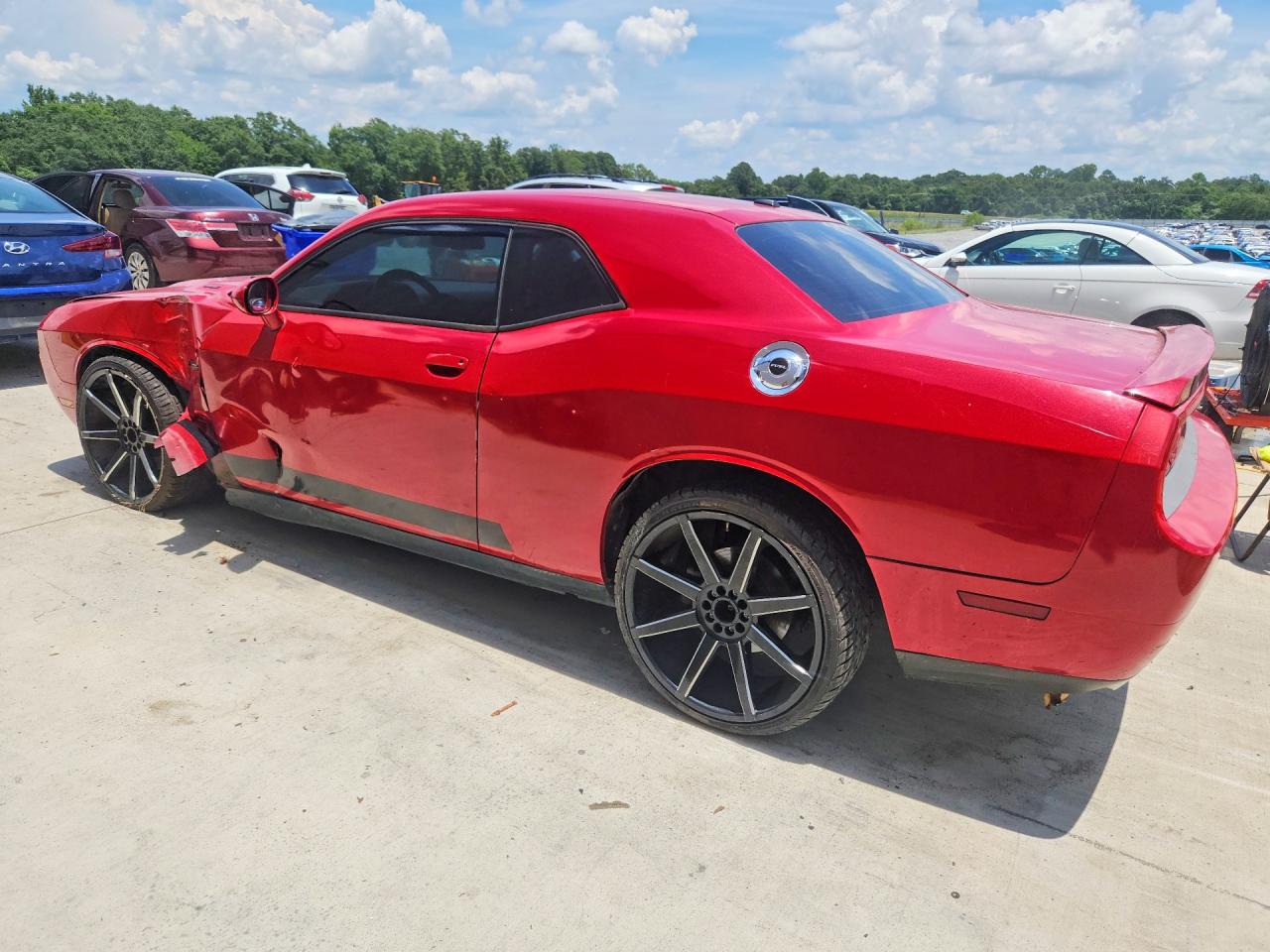 2013 Dodge Challenger R/t Red vin: 2C3CDYBT9DH581561