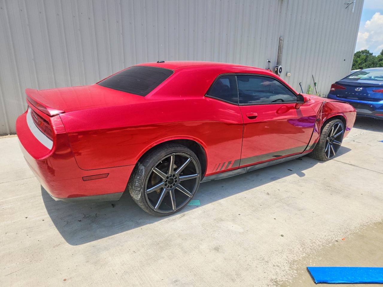 2013 Dodge Challenger R/t Red vin: 2C3CDYBT9DH581561