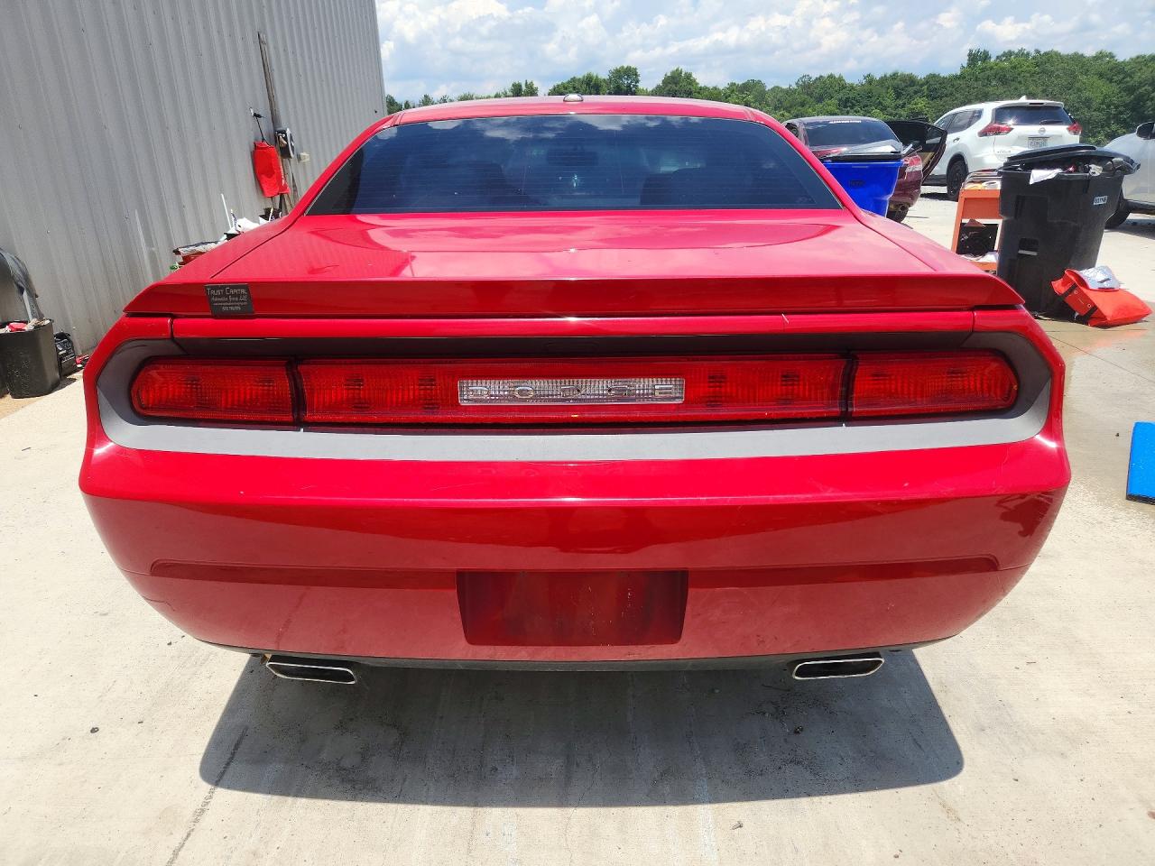 2013 Dodge Challenger R/t Red vin: 2C3CDYBT9DH581561