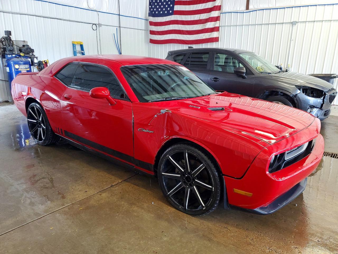 2013 Dodge Challenger R/t Red vin: 2C3CDYBT9DH581561