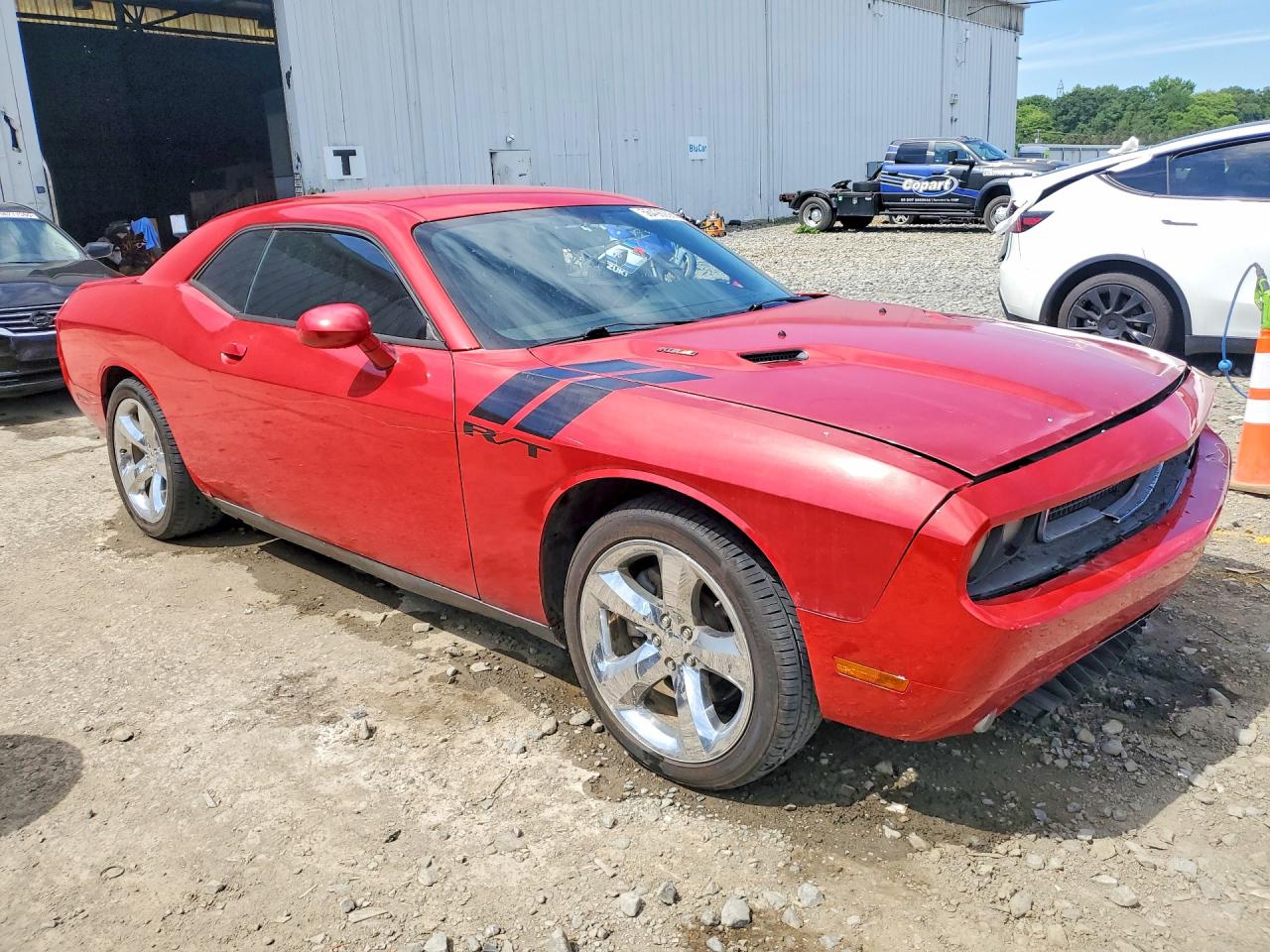 2013 Dodge Challenger R Красный vin: 2C3CDYBT9DH594150