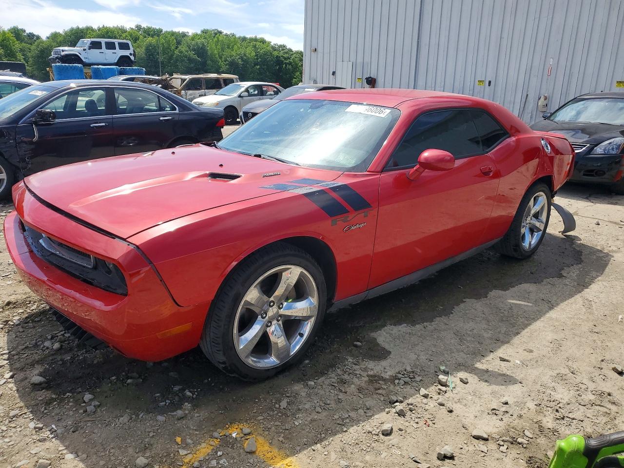 2013 Dodge Challenger R Красный vin: 2C3CDYBT9DH594150