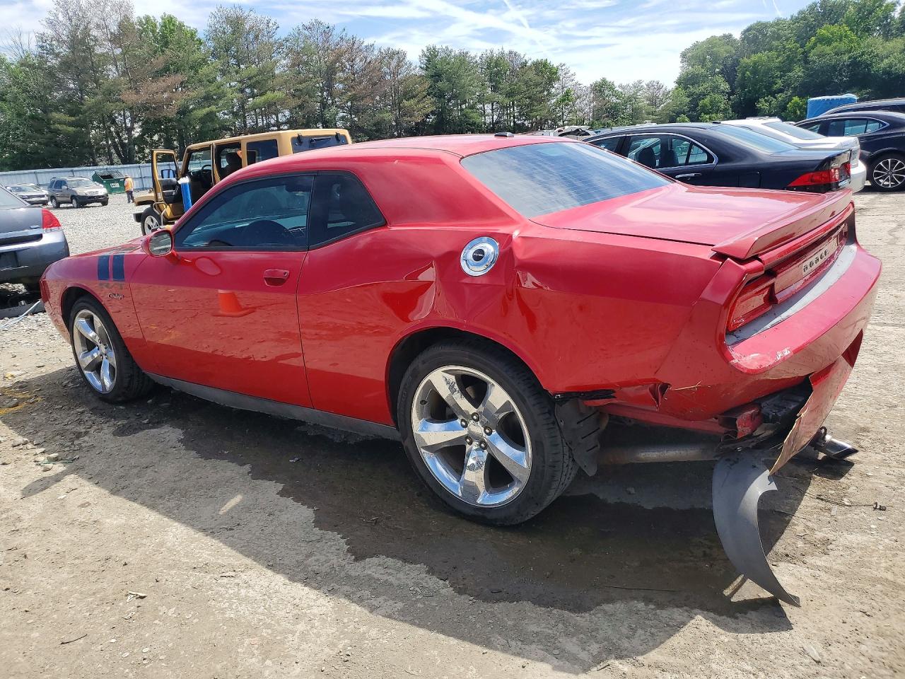 2013 Dodge Challenger R Красный vin: 2C3CDYBT9DH594150