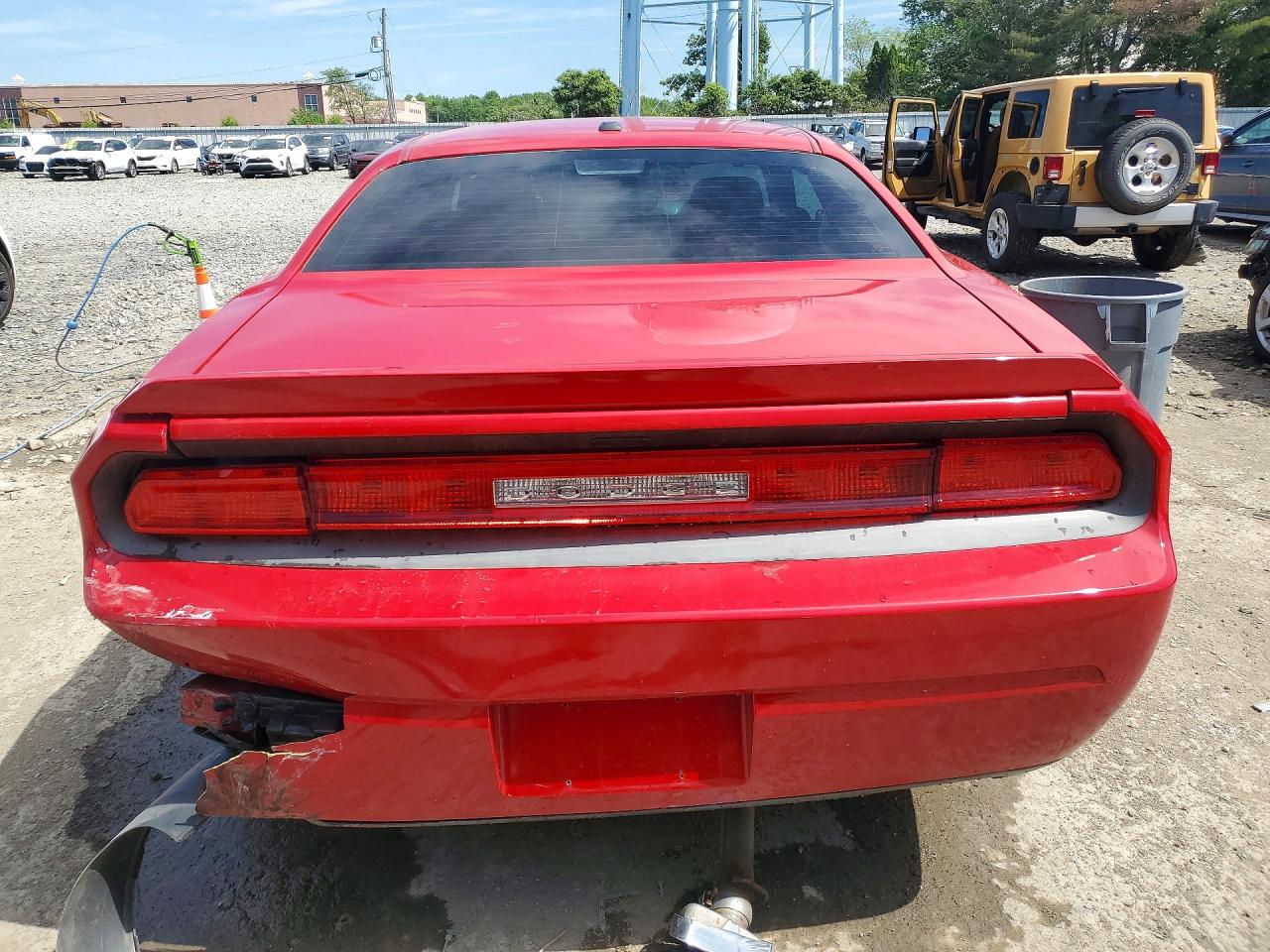 2013 Dodge Challenger R Красный vin: 2C3CDYBT9DH594150