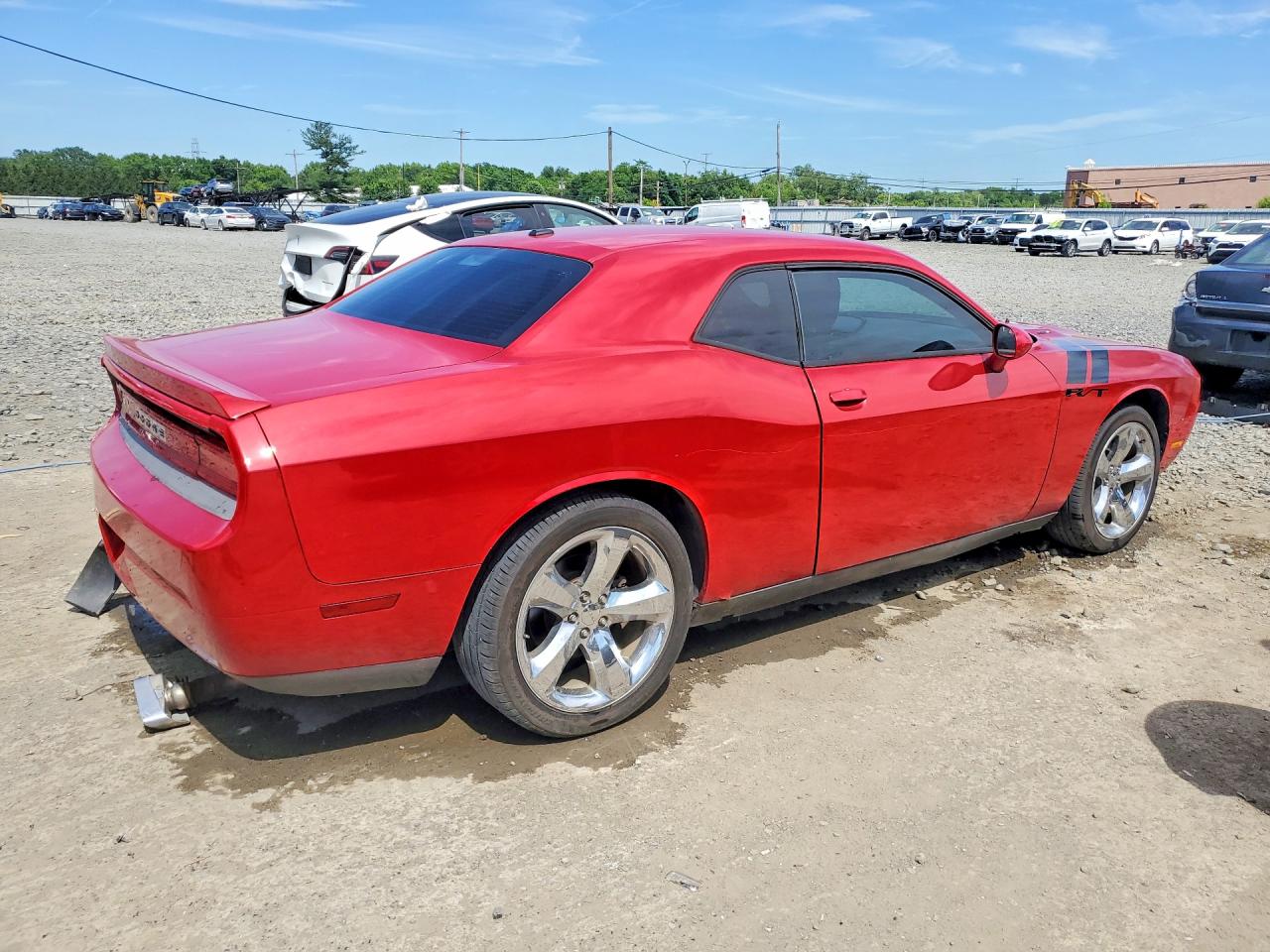 2013 Dodge Challenger R Красный vin: 2C3CDYBT9DH594150