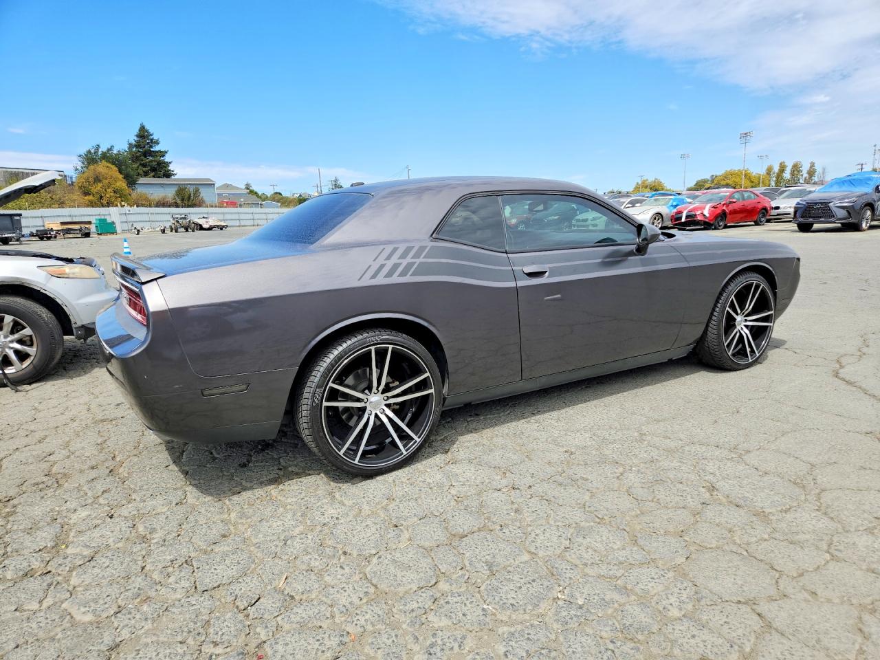 2013 Dodge Challenger R/t Серый vin: 2C3CDYBT9DH609049