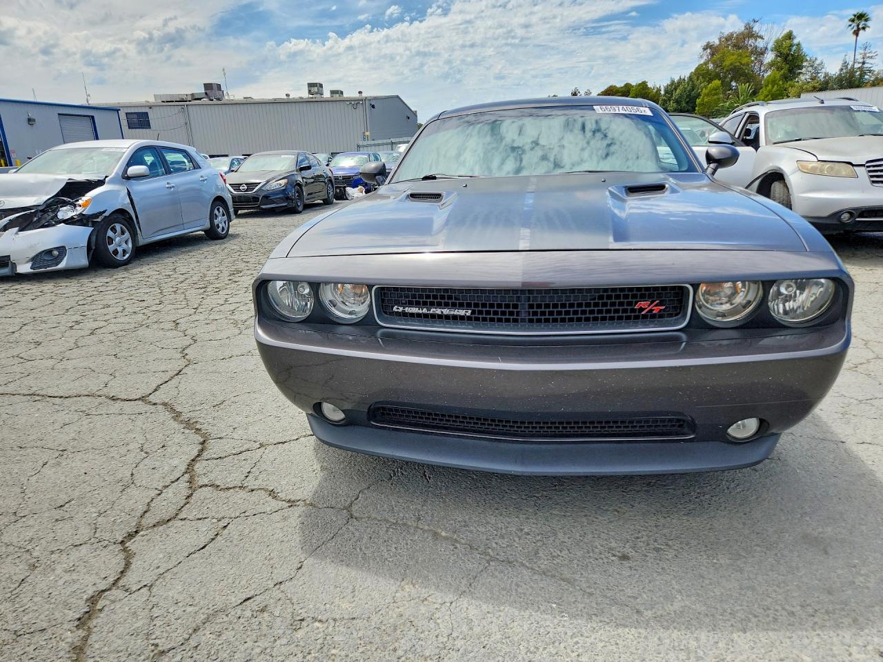 2013 Dodge Challenger R/t Серый vin: 2C3CDYBT9DH609049