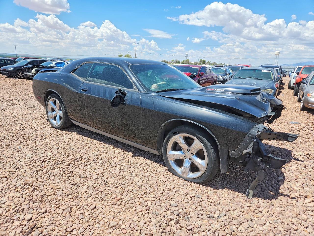 2013 Dodge Challenger R/t Black vin: 2C3CDYBT9DH614526