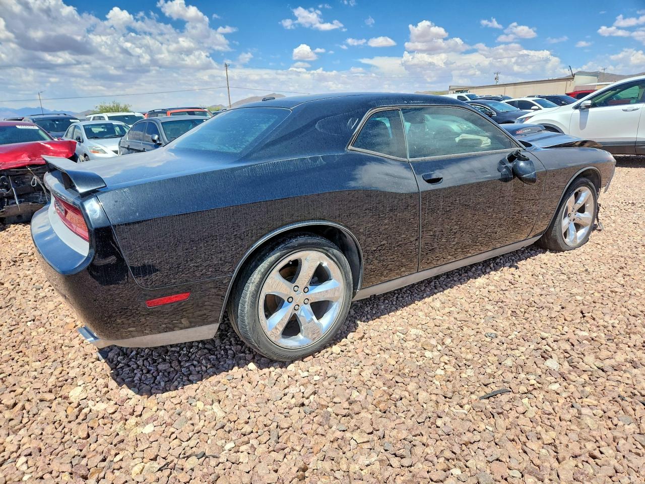 2013 Dodge Challenger R/t Black vin: 2C3CDYBT9DH614526