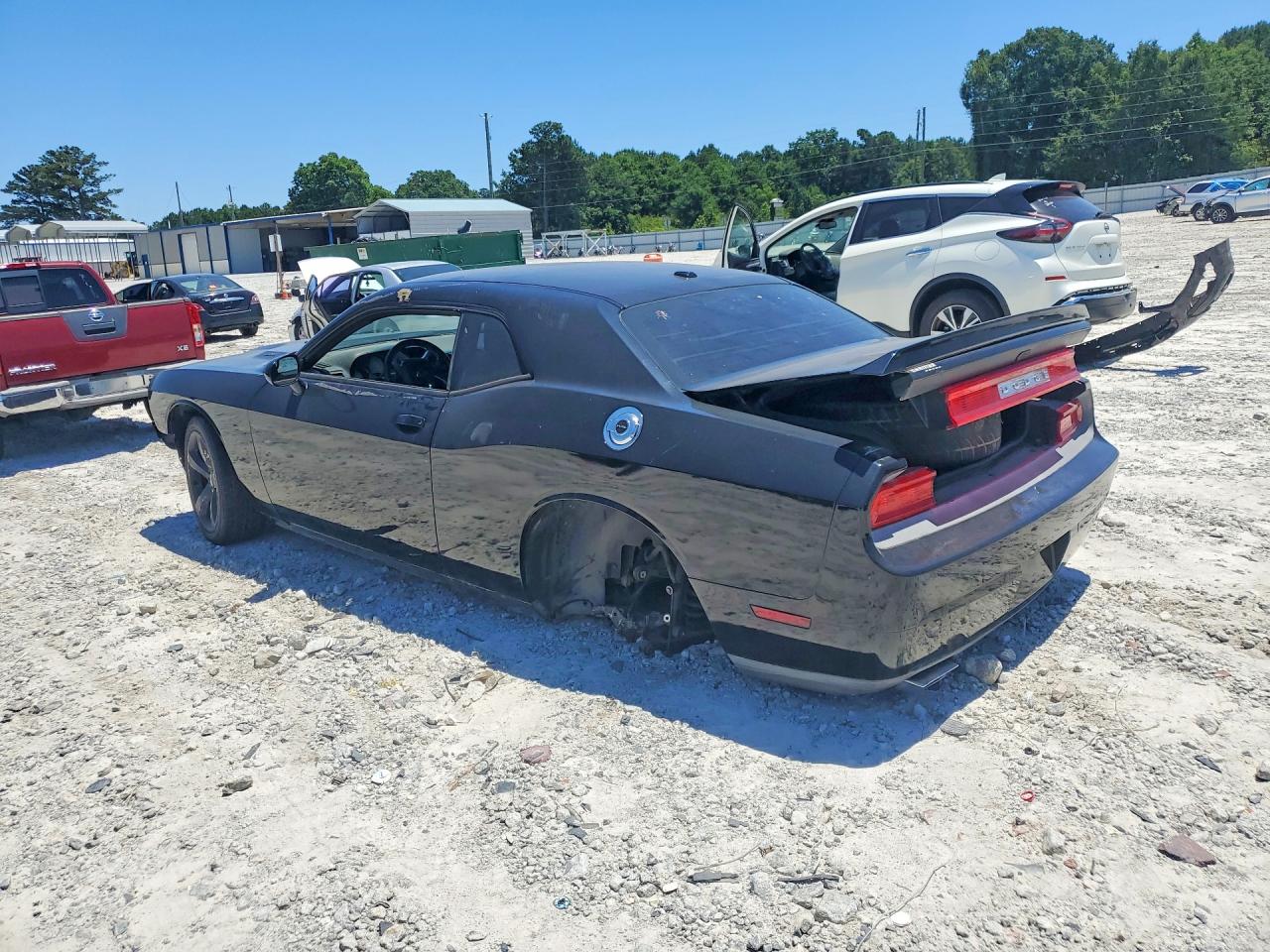 2013 Dodge Challenger R Black vin: 2C3CDYBT9DH629009
