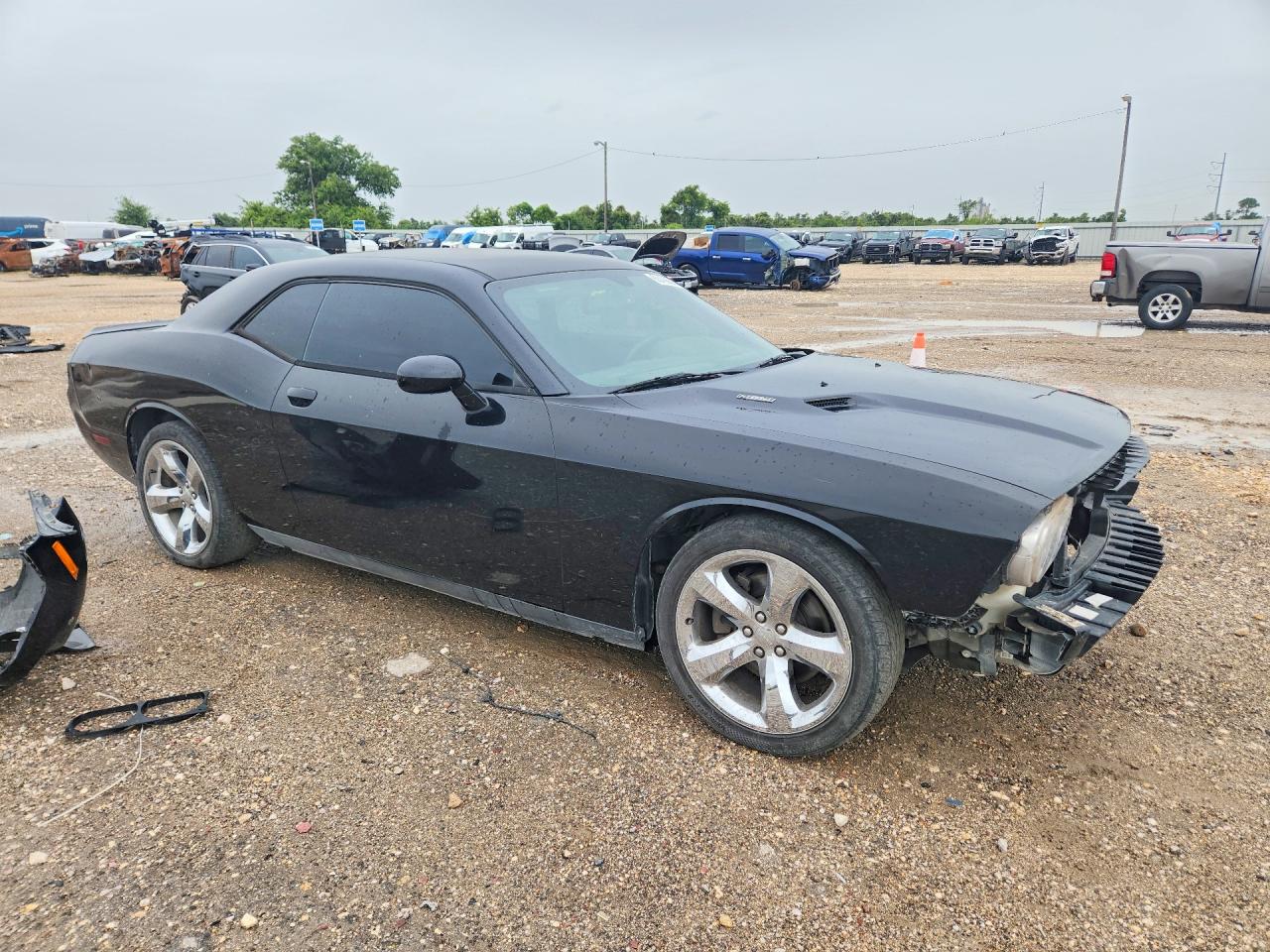 2014 Dodge Challenger R/t Black vin: 2C3CDYBT9EH133984