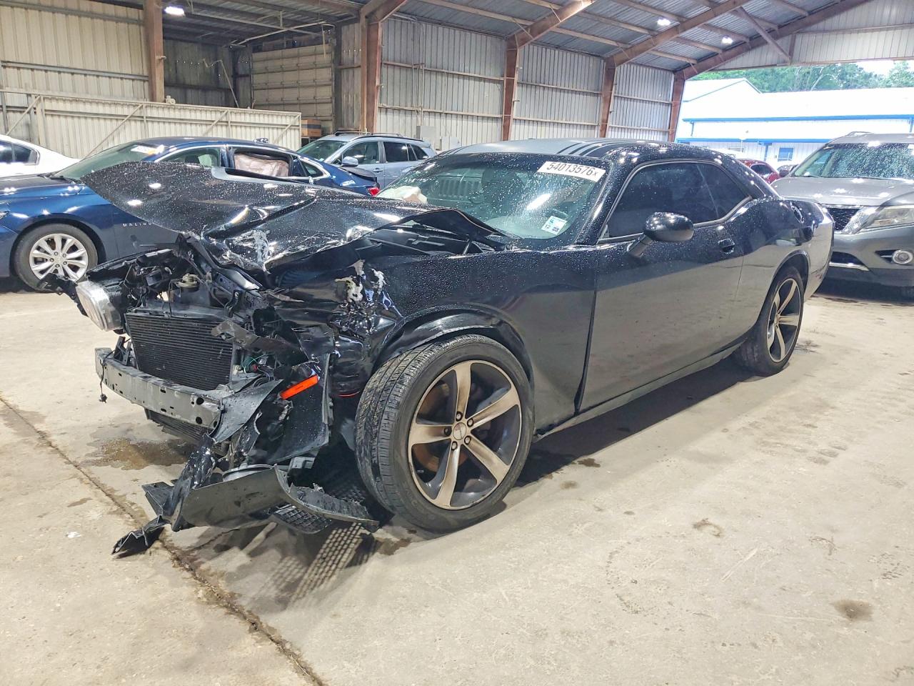 2014 Dodge Challenger R Black vin: 2C3CDYBT9EH234135