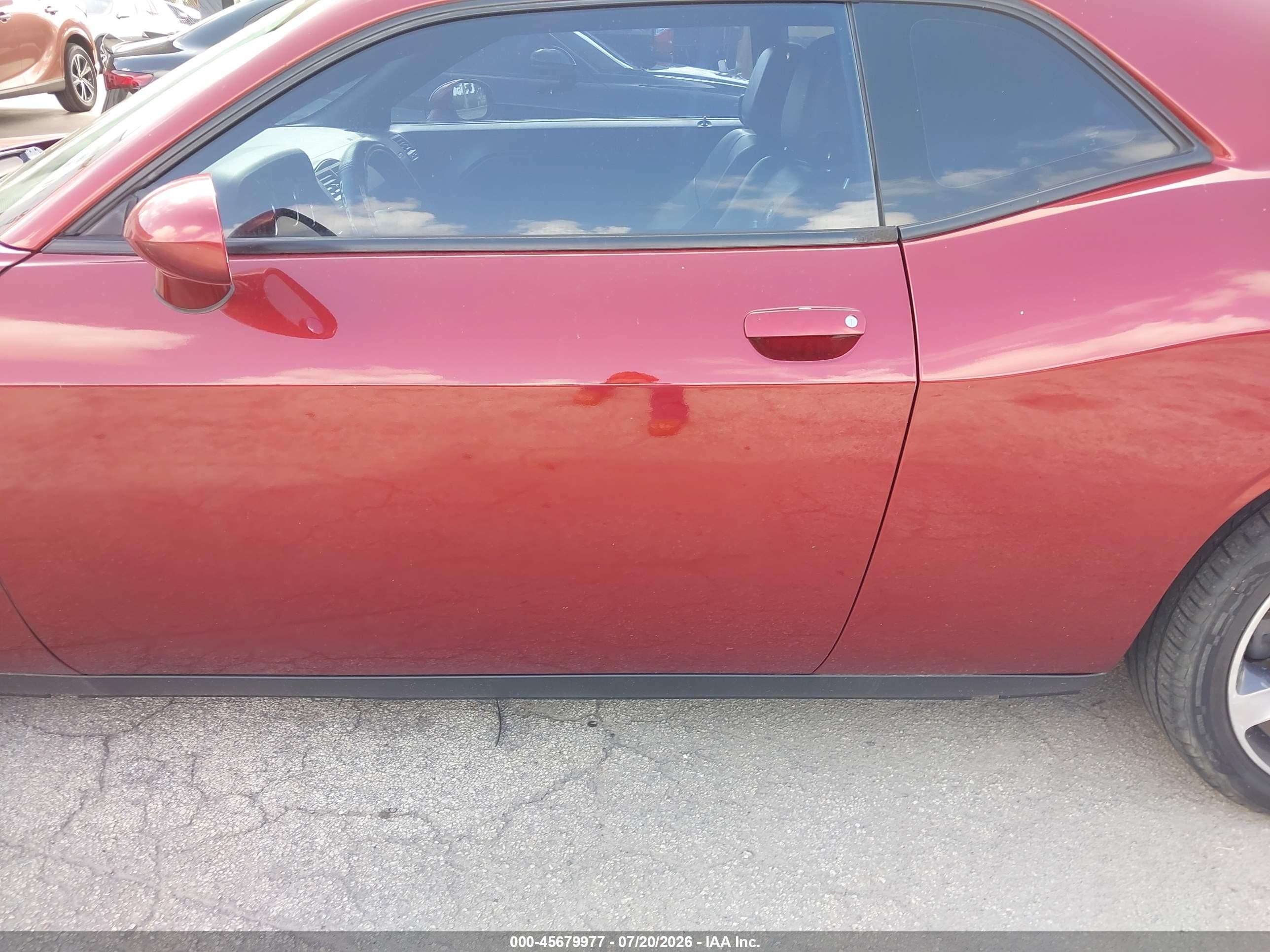 2014 Dodge Challenger R/t 100th Anniversary Appearance Group Burgundy vin: 2C3CDYBT9EH310954