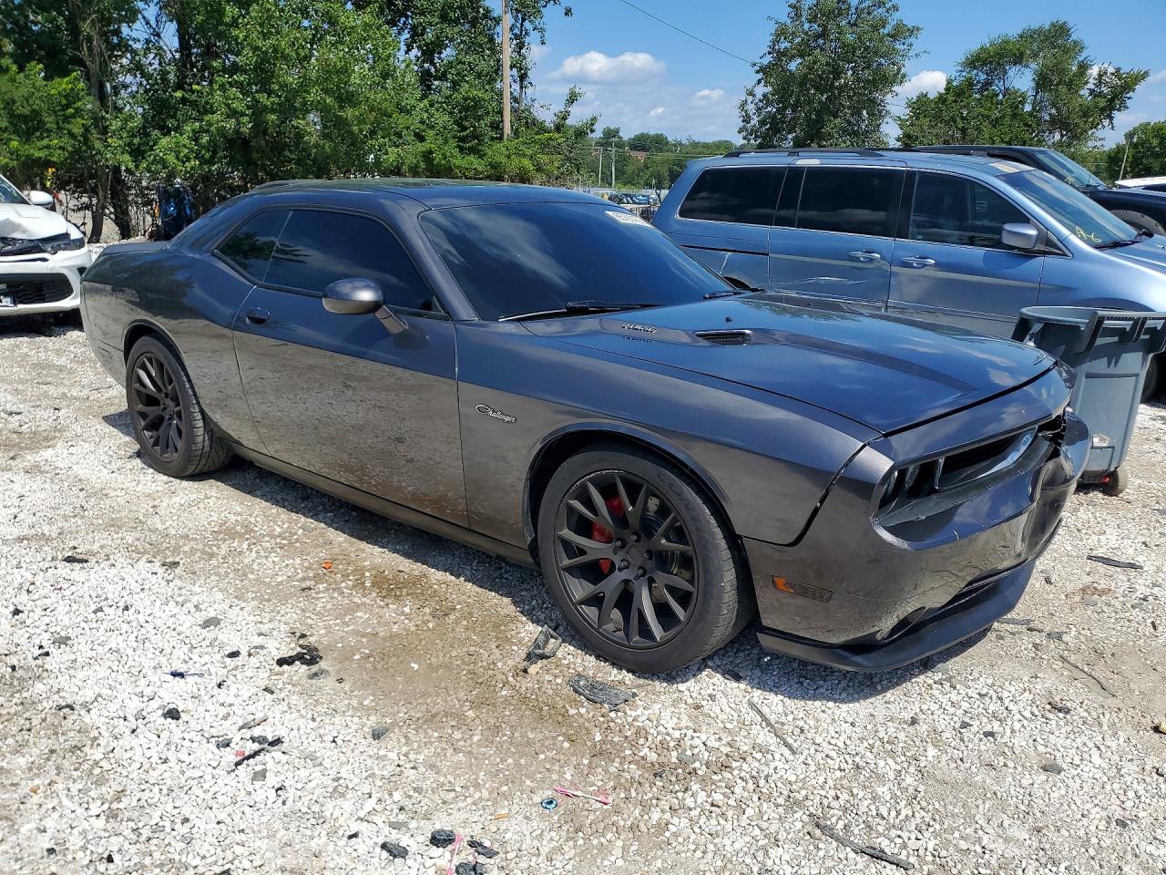 2014 Dodge Challenger R/t Gray vin: 2C3CDYBT9EH313658