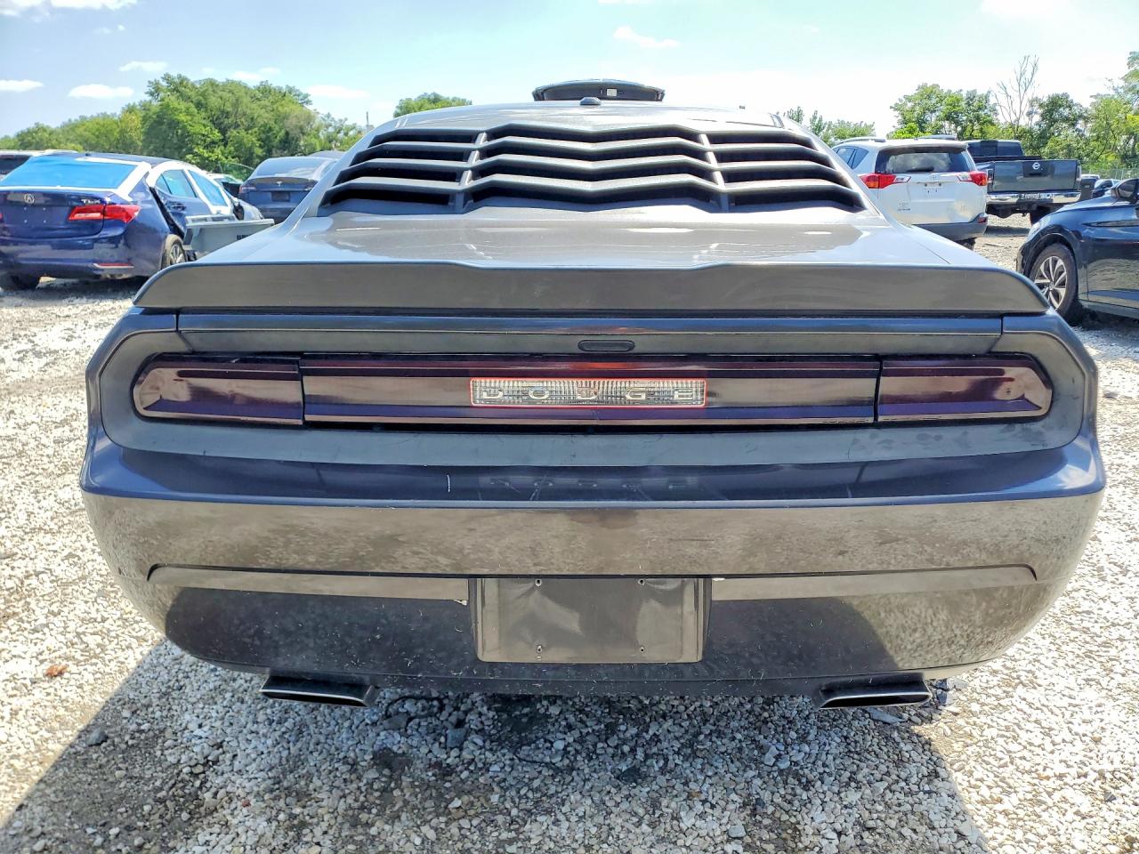 2014 Dodge Challenger R/t Gray vin: 2C3CDYBT9EH313658