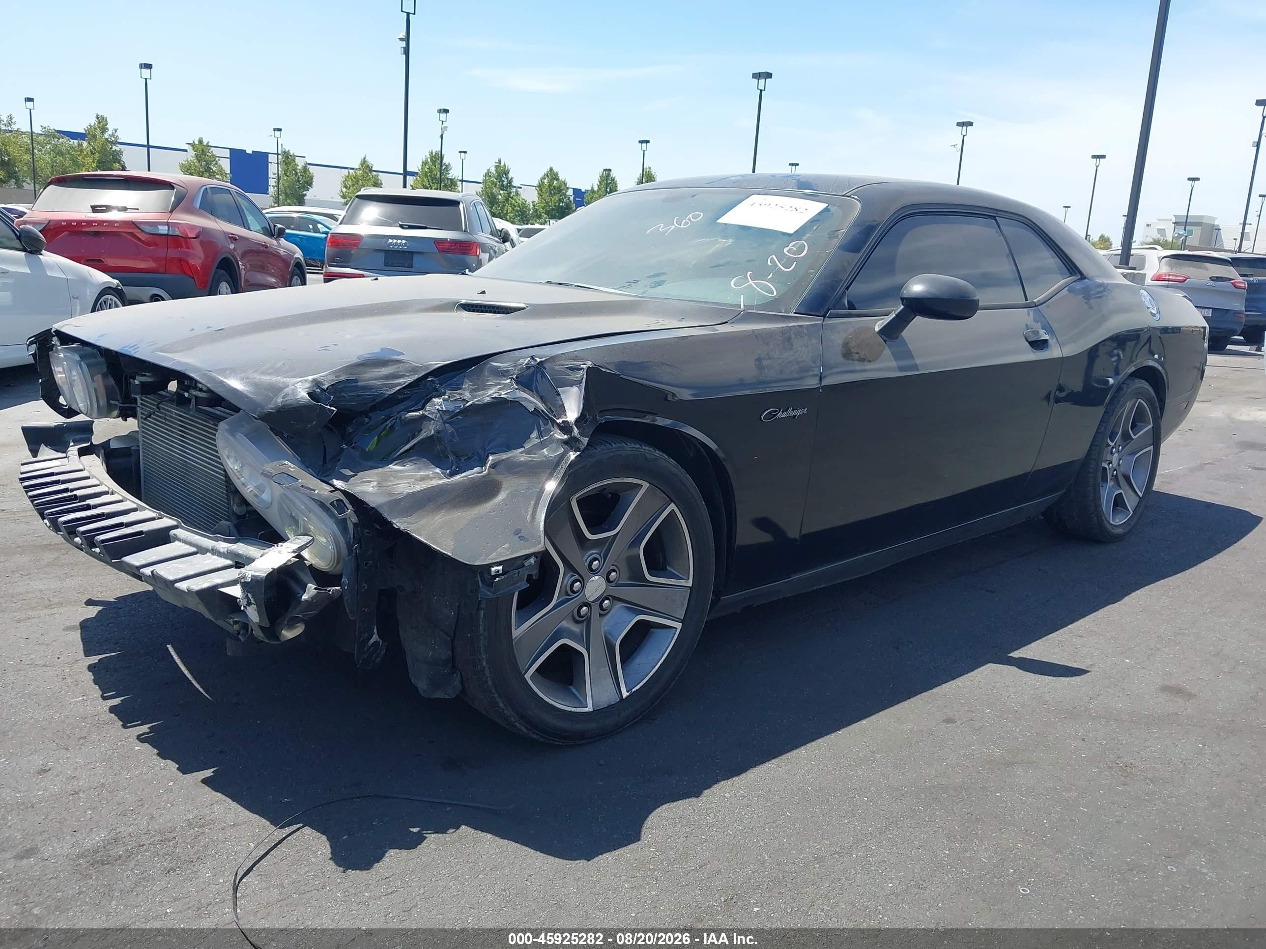 2012 Dodge Challenger R/t Black vin: 2C3CDYBTXCH139239