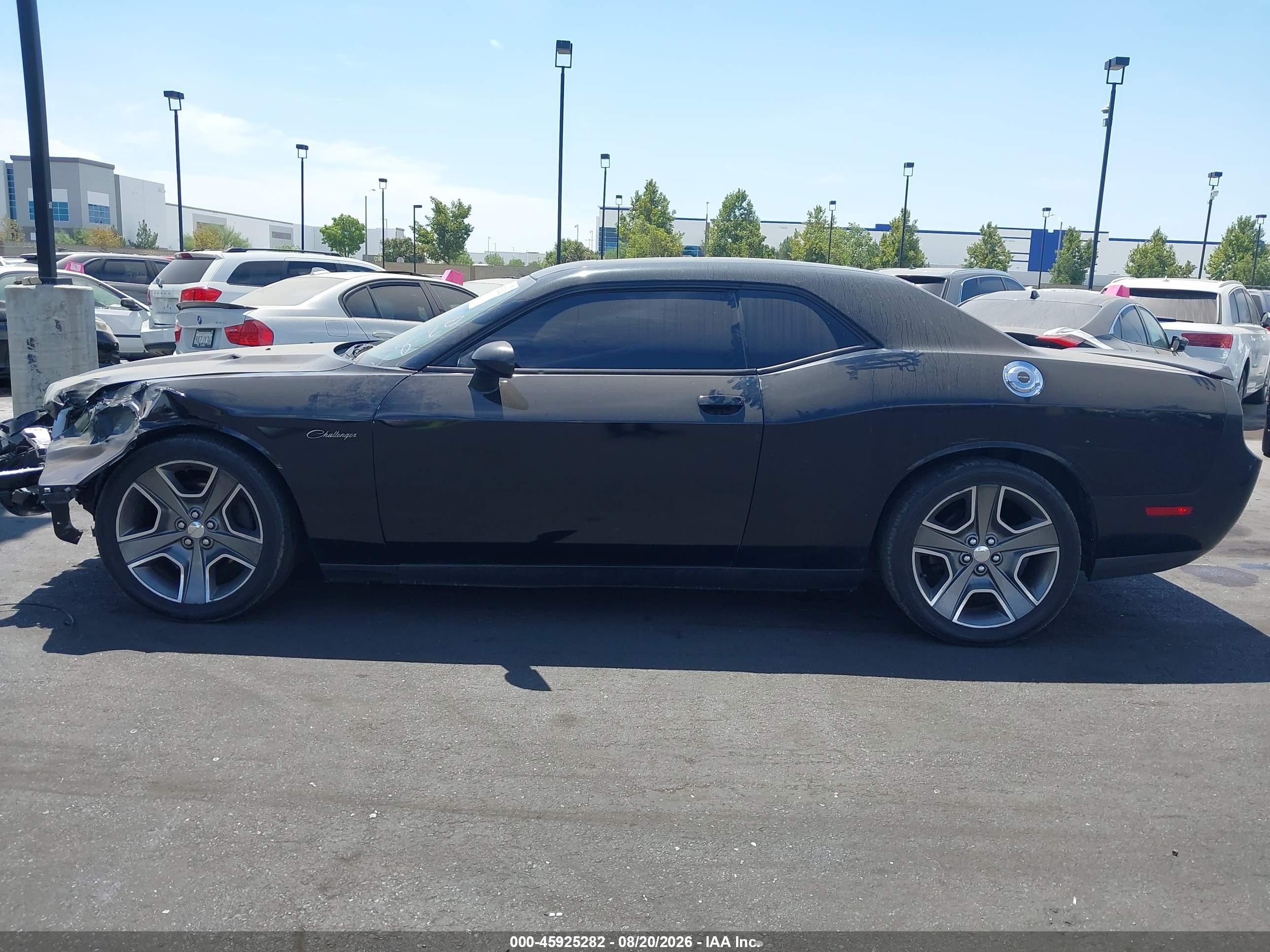 2012 Dodge Challenger R/t Black vin: 2C3CDYBTXCH139239