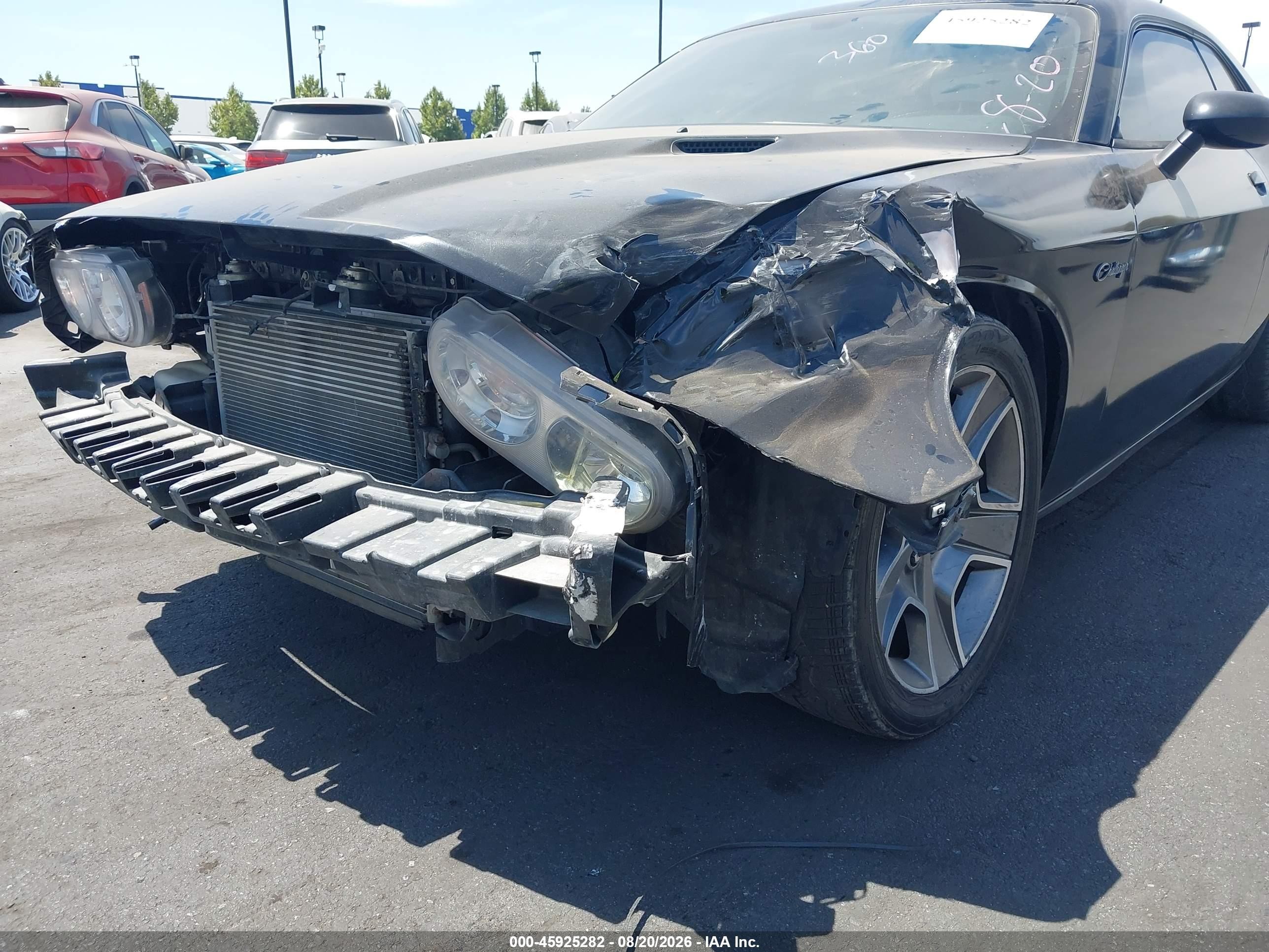 2012 Dodge Challenger R/t Black vin: 2C3CDYBTXCH139239