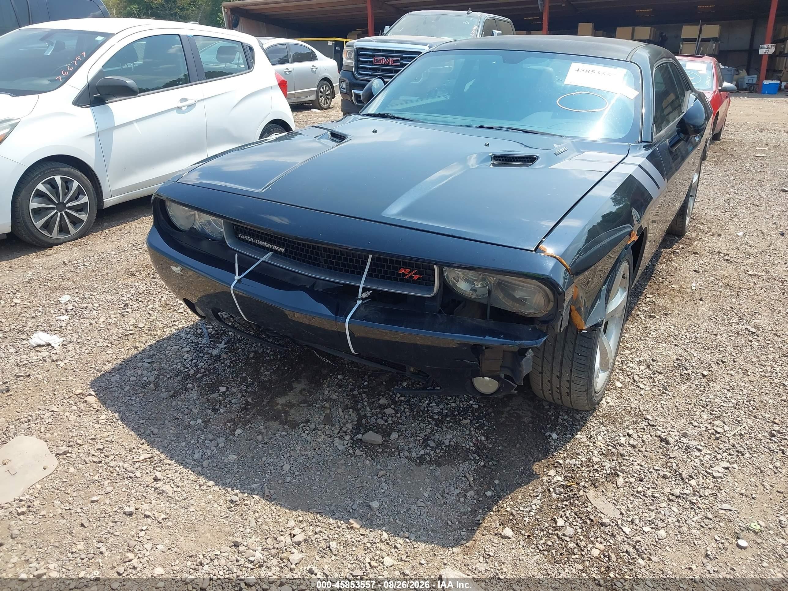 2012 Dodge Challenger R/t Black vin: 2C3CDYBTXCH264063