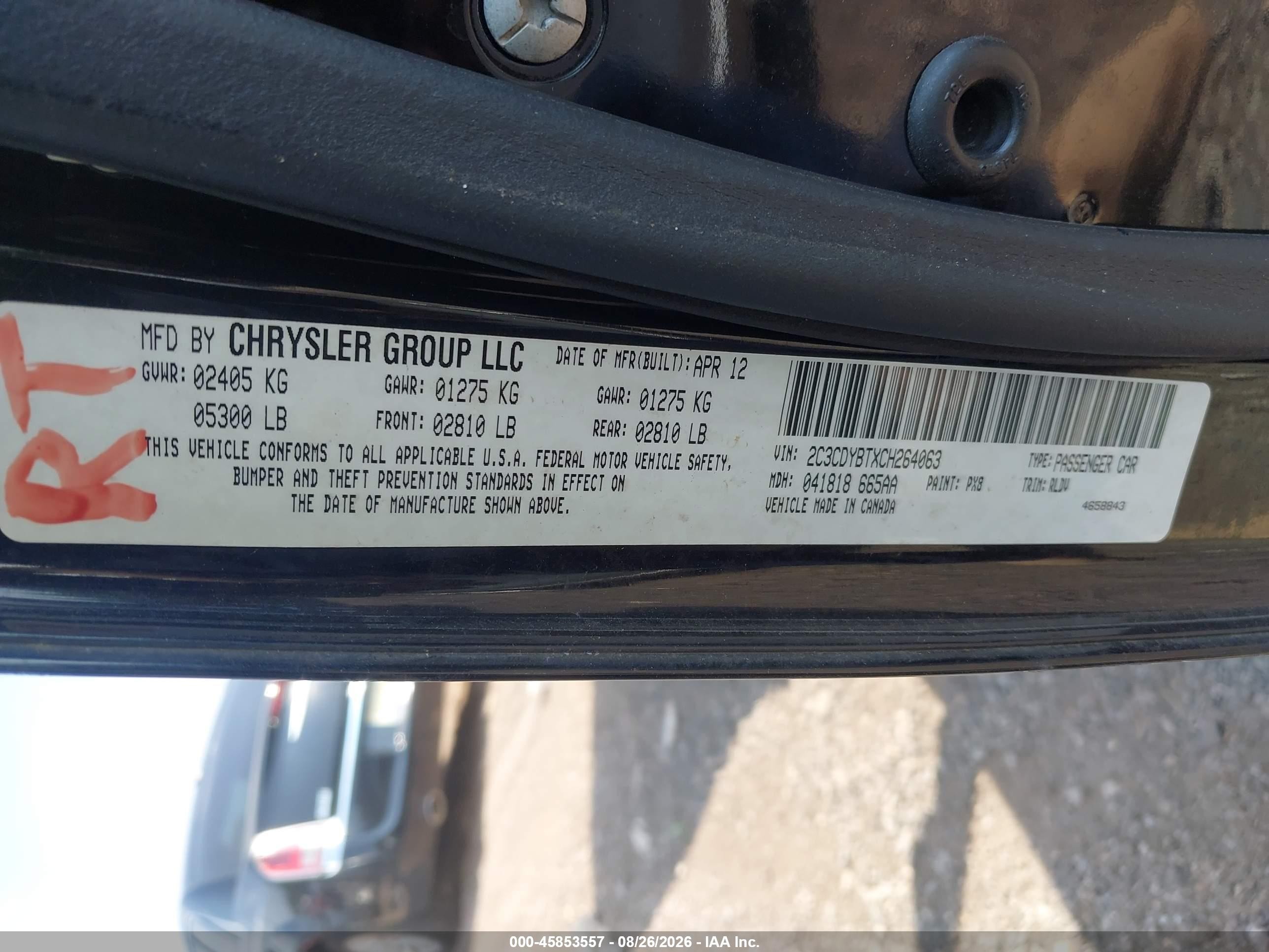2012 Dodge Challenger R/t Black vin: 2C3CDYBTXCH264063