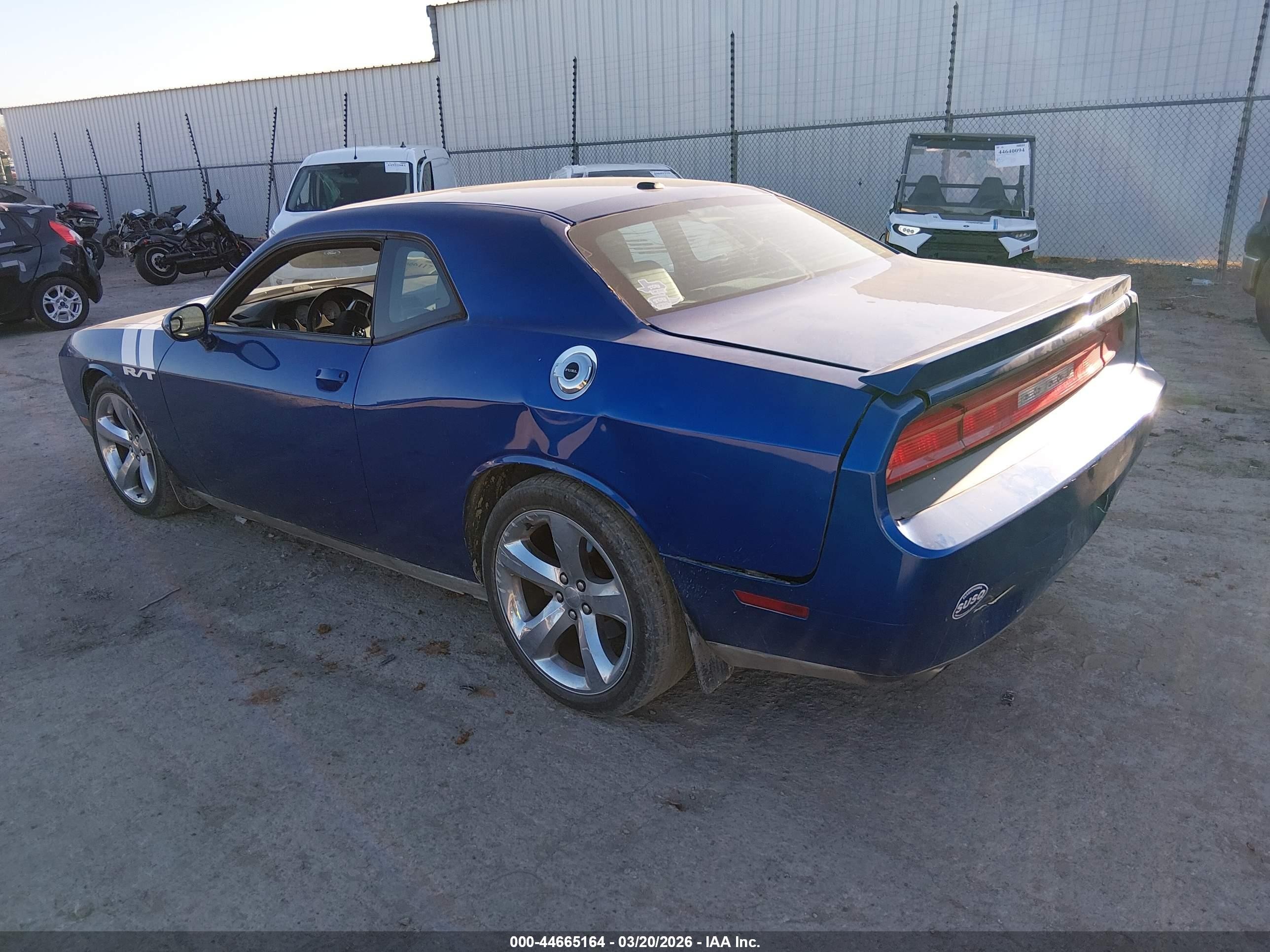 2012 Dodge Challenger R/t Blue vin: 2C3CDYBTXCH290730