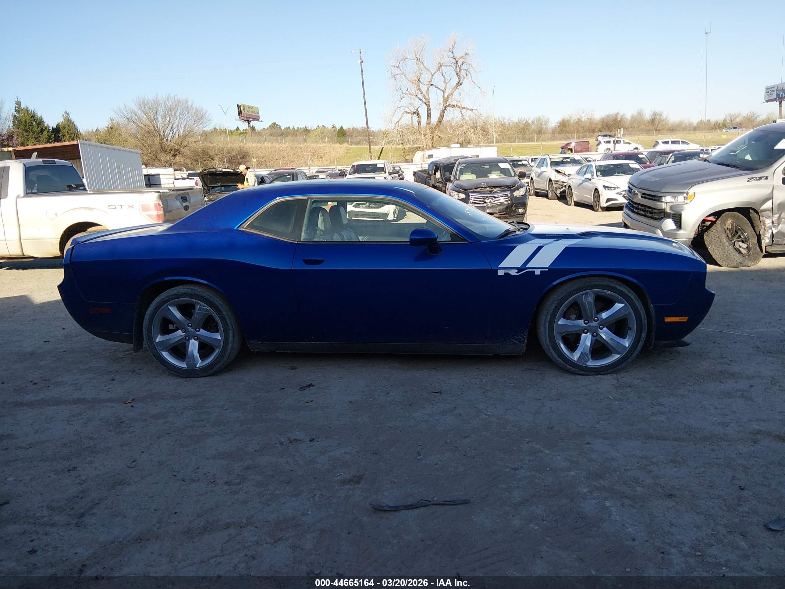 2012 Dodge Challenger R/t Blue vin: 2C3CDYBTXCH290730