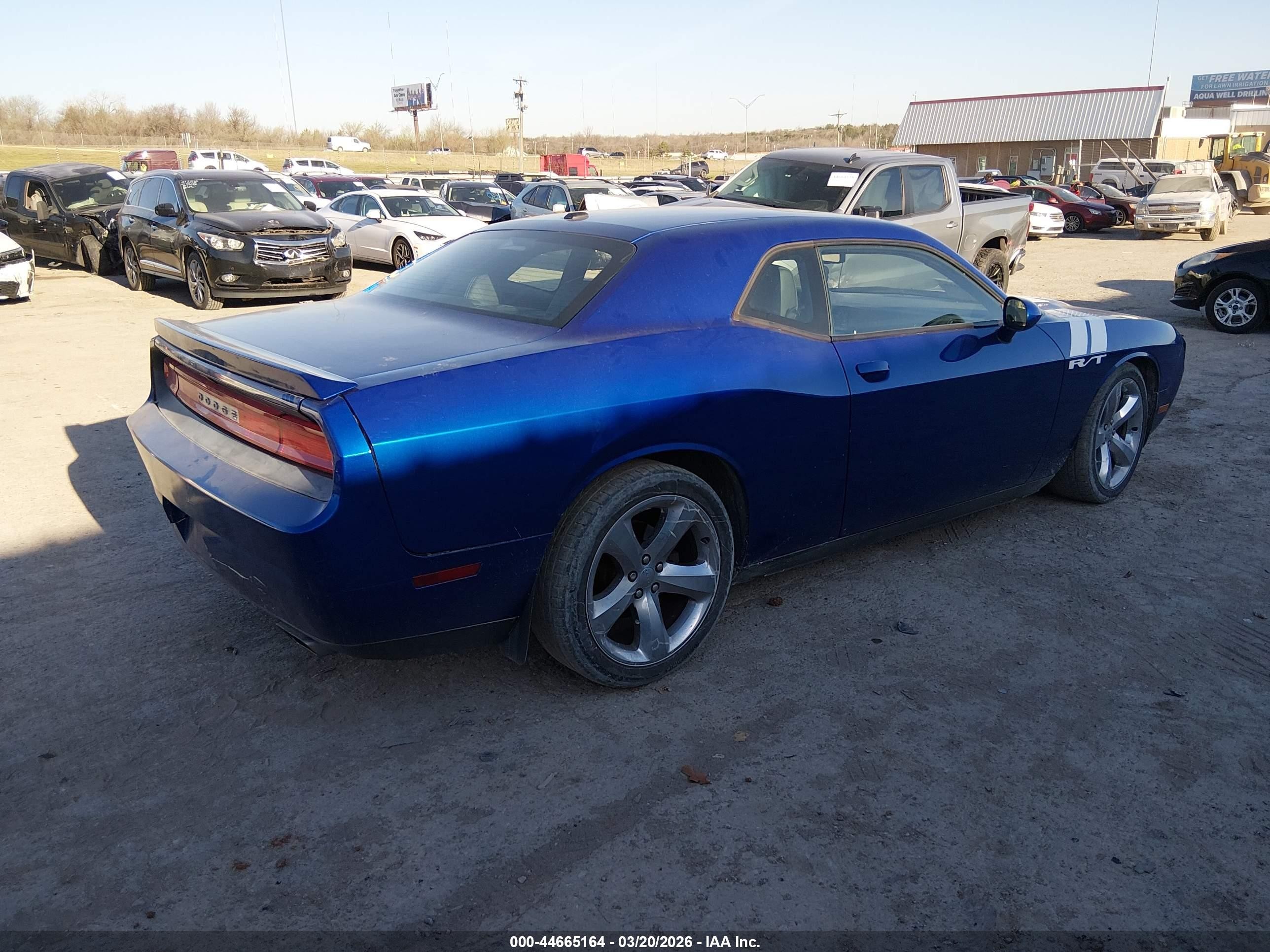 2012 Dodge Challenger R/t Blue vin: 2C3CDYBTXCH290730