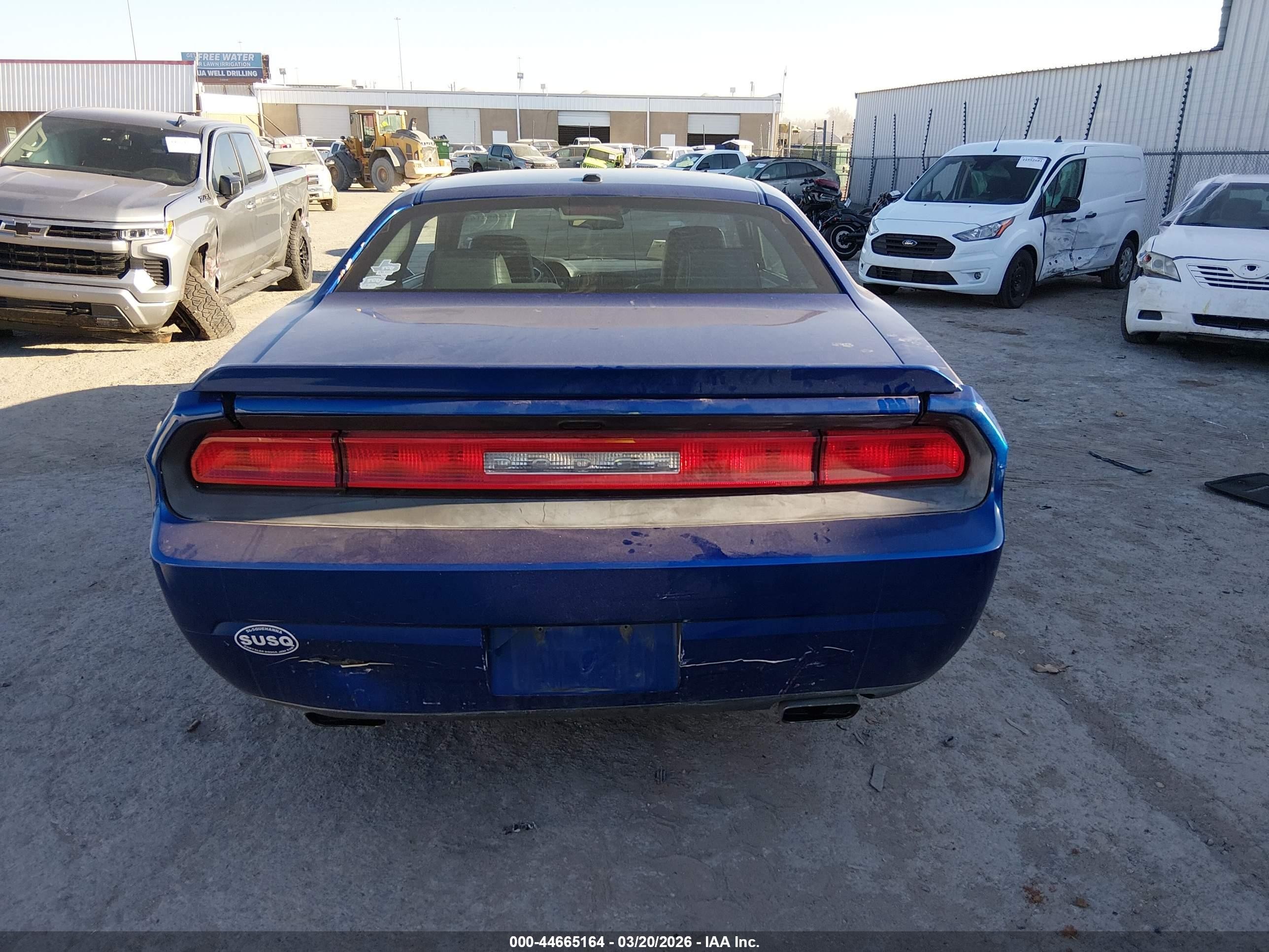2012 Dodge Challenger R/t Blue vin: 2C3CDYBTXCH290730
