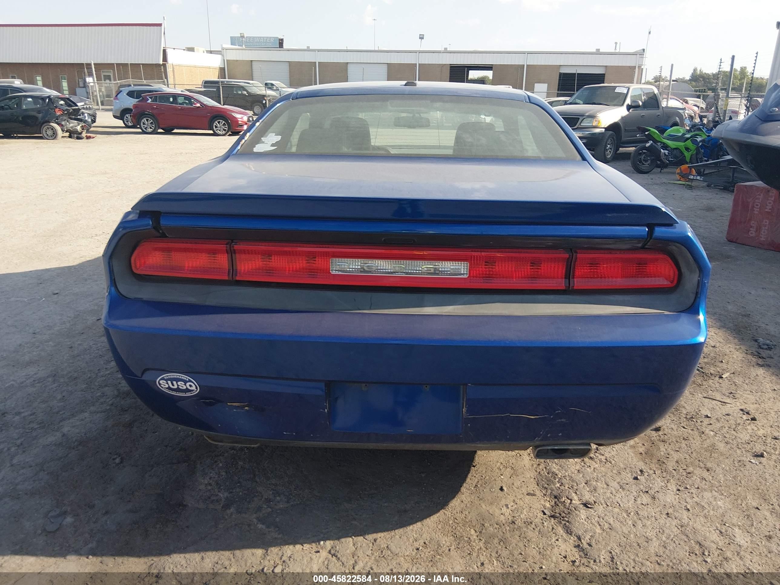 2012 Dodge Challenger R/t Blue vin: 2C3CDYBTXCH290730