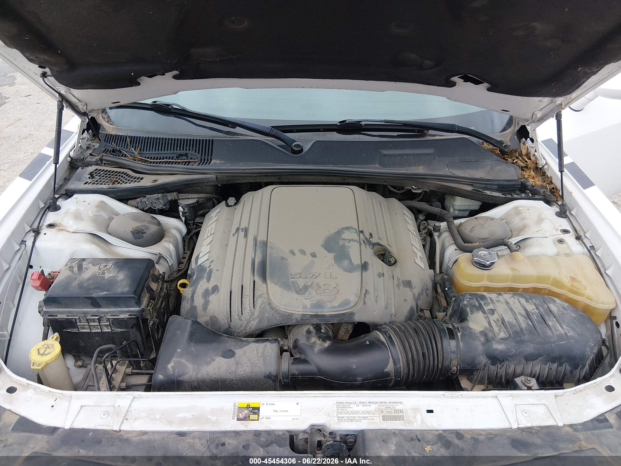 2013 Dodge Challenger R/t White vin: 2C3CDYBTXDH587725