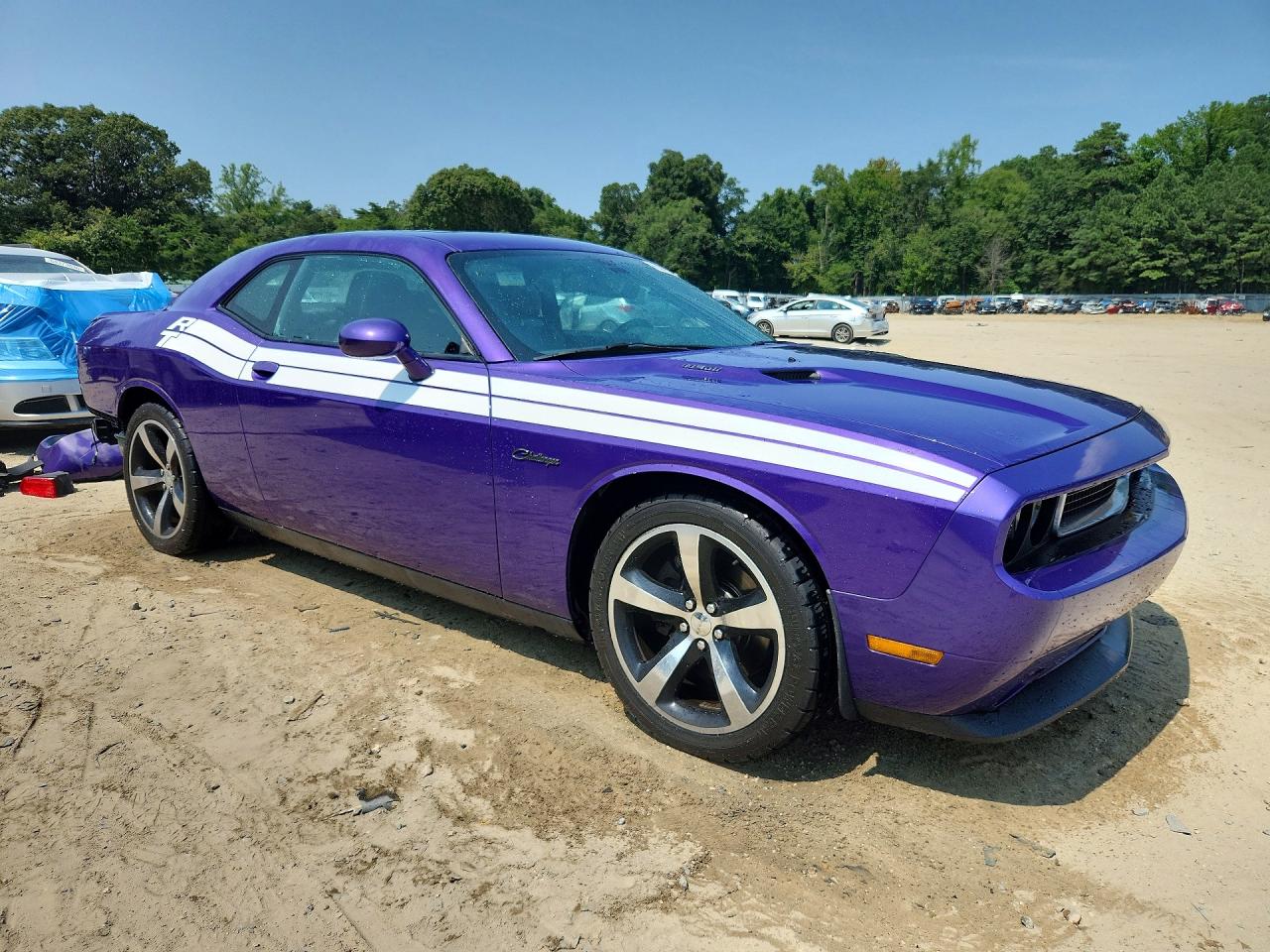 2013 Dodge Challenger R/t Purple vin: 2C3CDYBTXDH674962