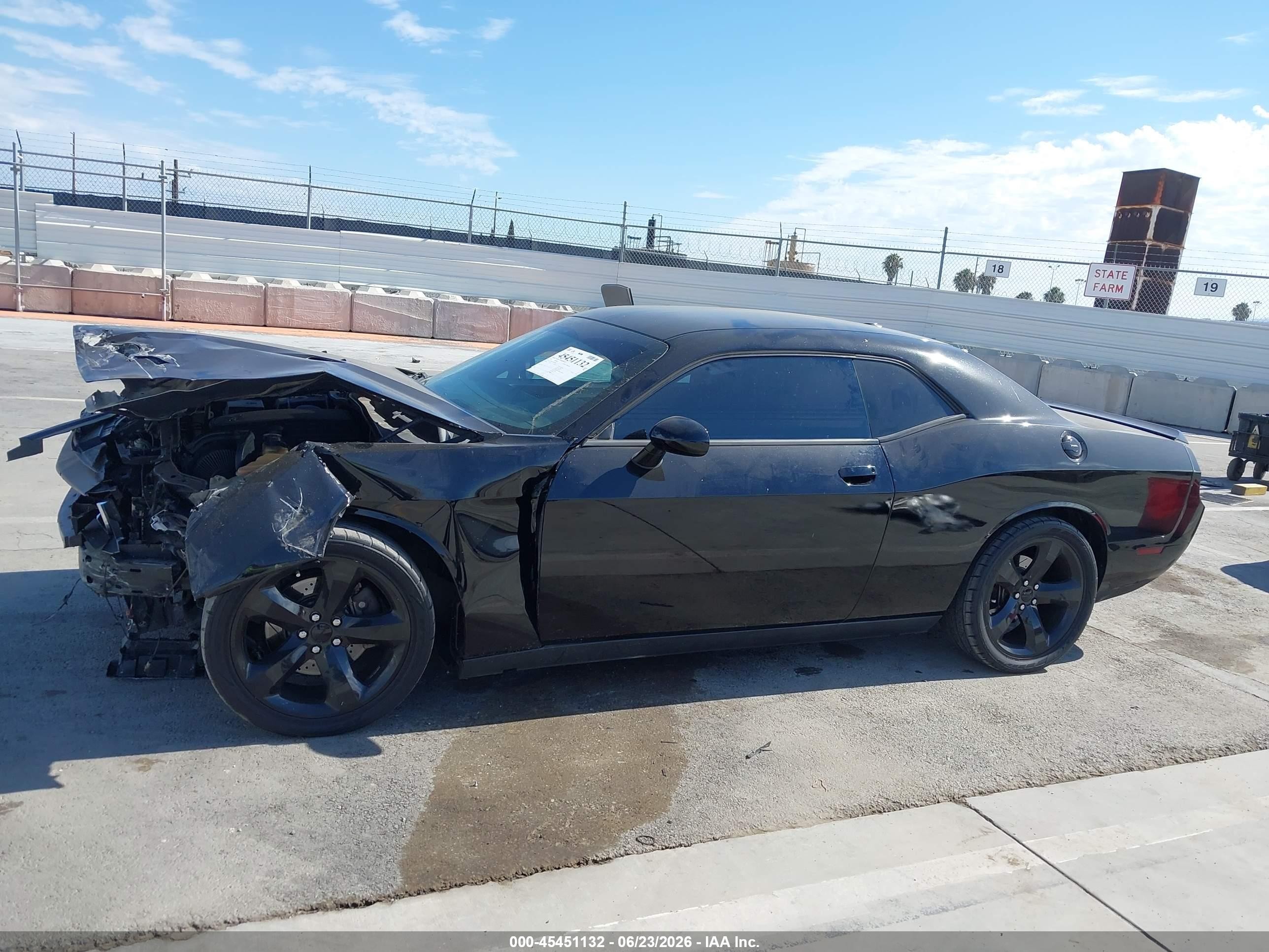 2014 Dodge Challenger R/t Черный vin: 2C3CDYBTXEH196835
