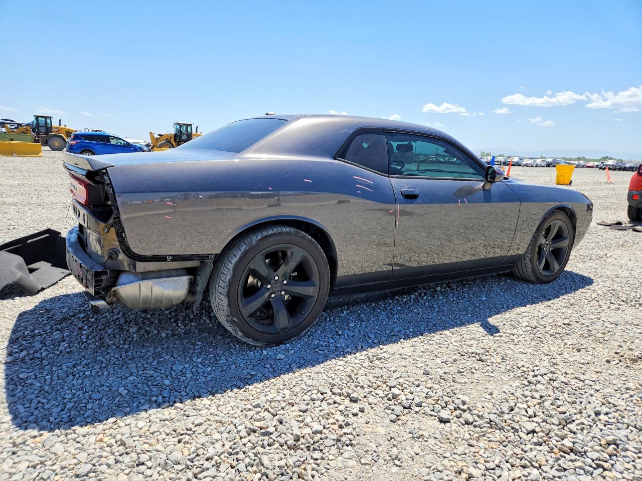 2014 Dodge Challenger R/t Gray vin: 2C3CDYBTXEH293484
