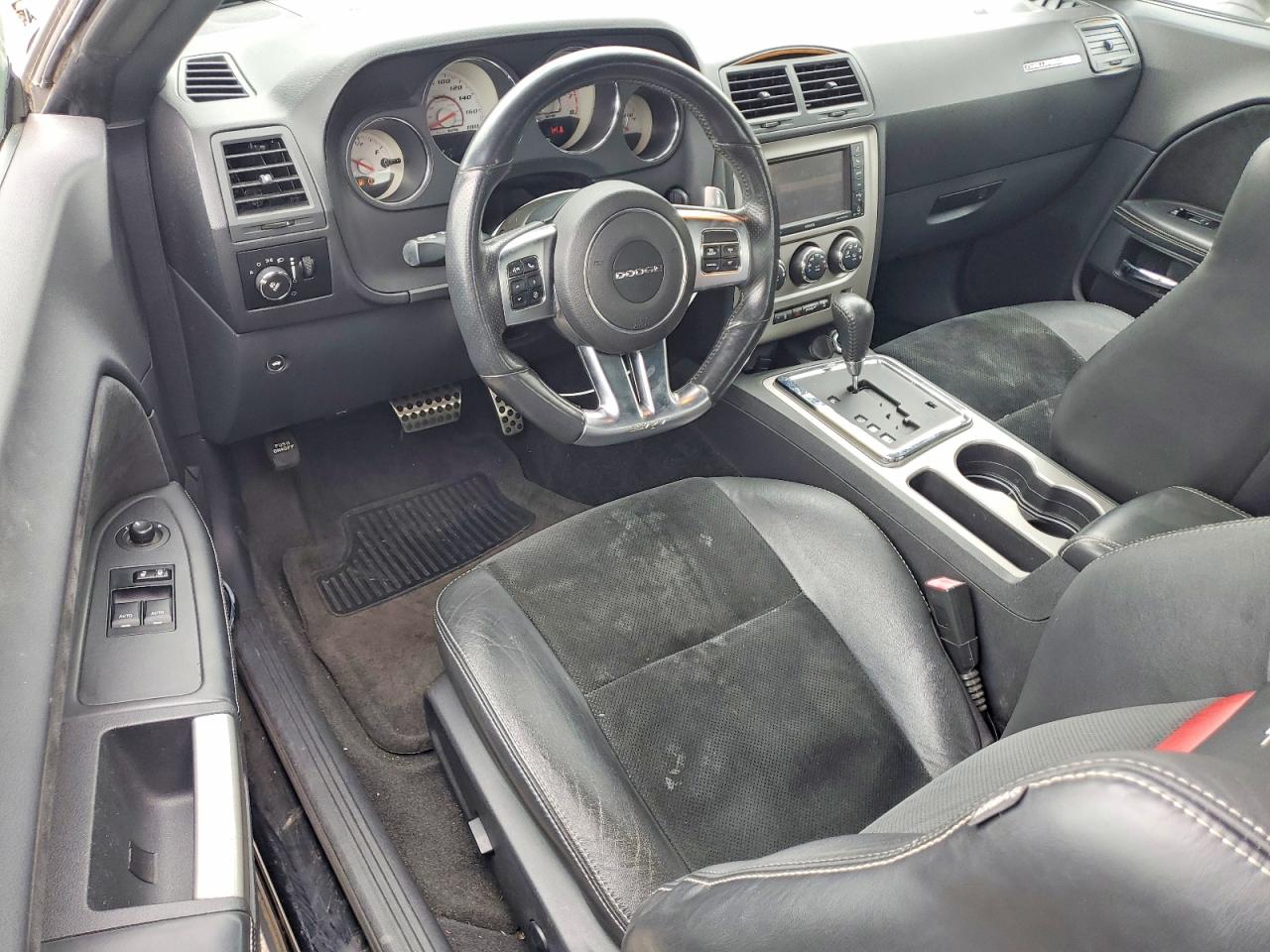 2012 Dodge Challenger Srt-8 Black vin: 2C3CDYCJ0CH106084